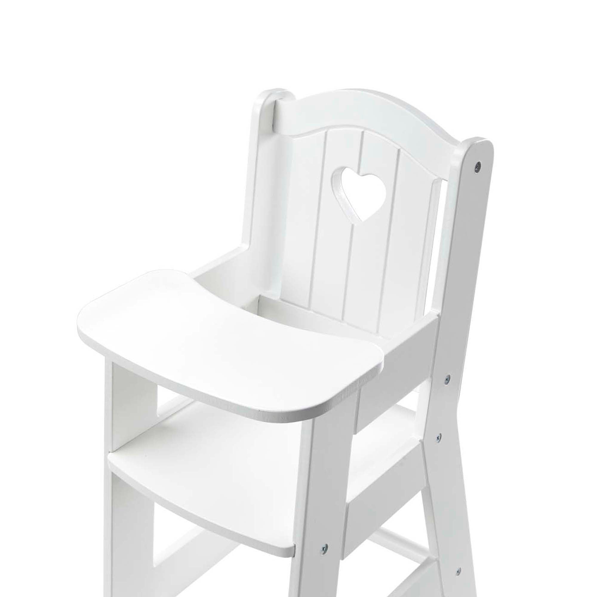 Alternative view of Melissa & Doug Mine to Love White High Chair for Dolls