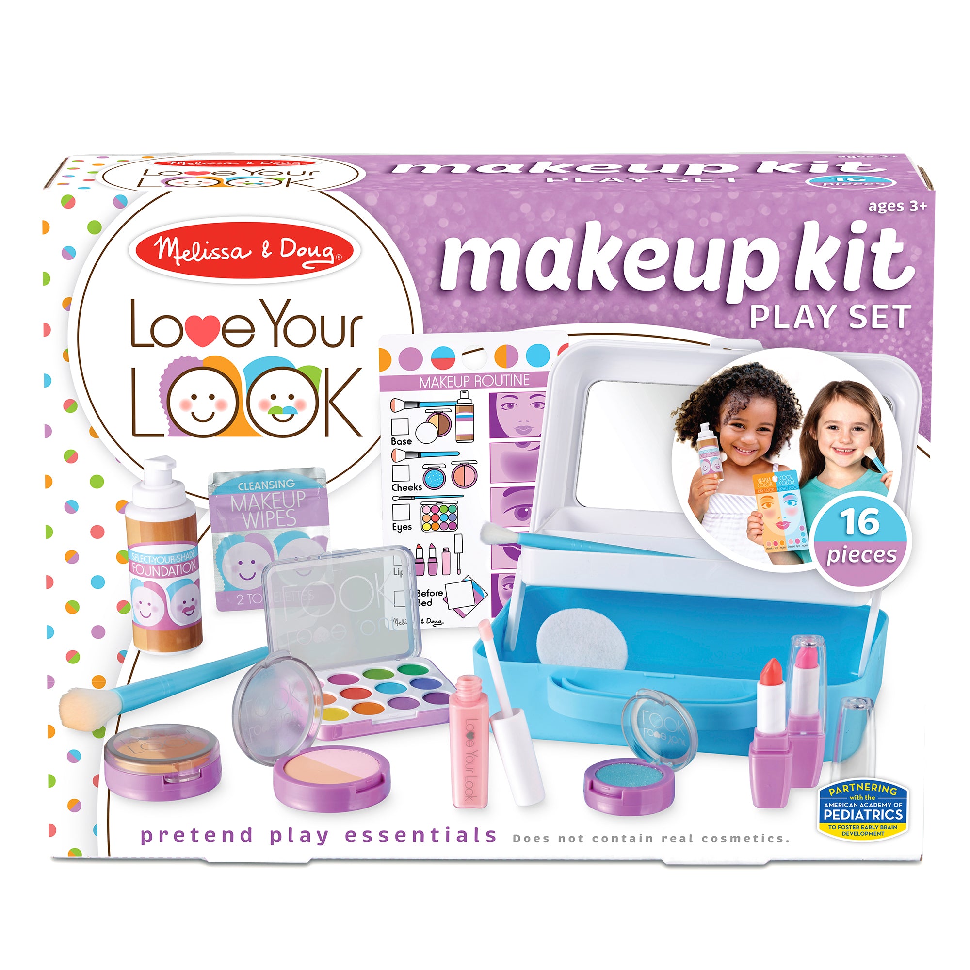 Alternative view of Melissa & Doug 16-Piece Love Your Look Pretend Makeup Kit