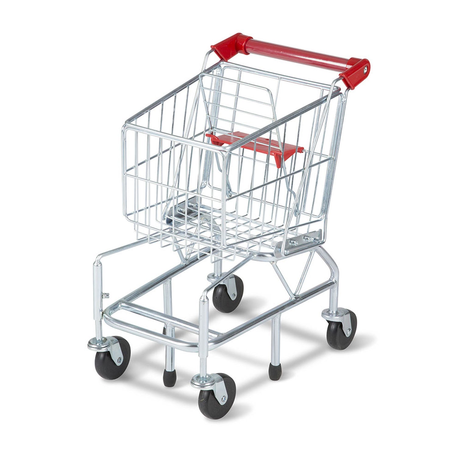 Melissa & Doug Deluxe Metal Shopping Cart Toy