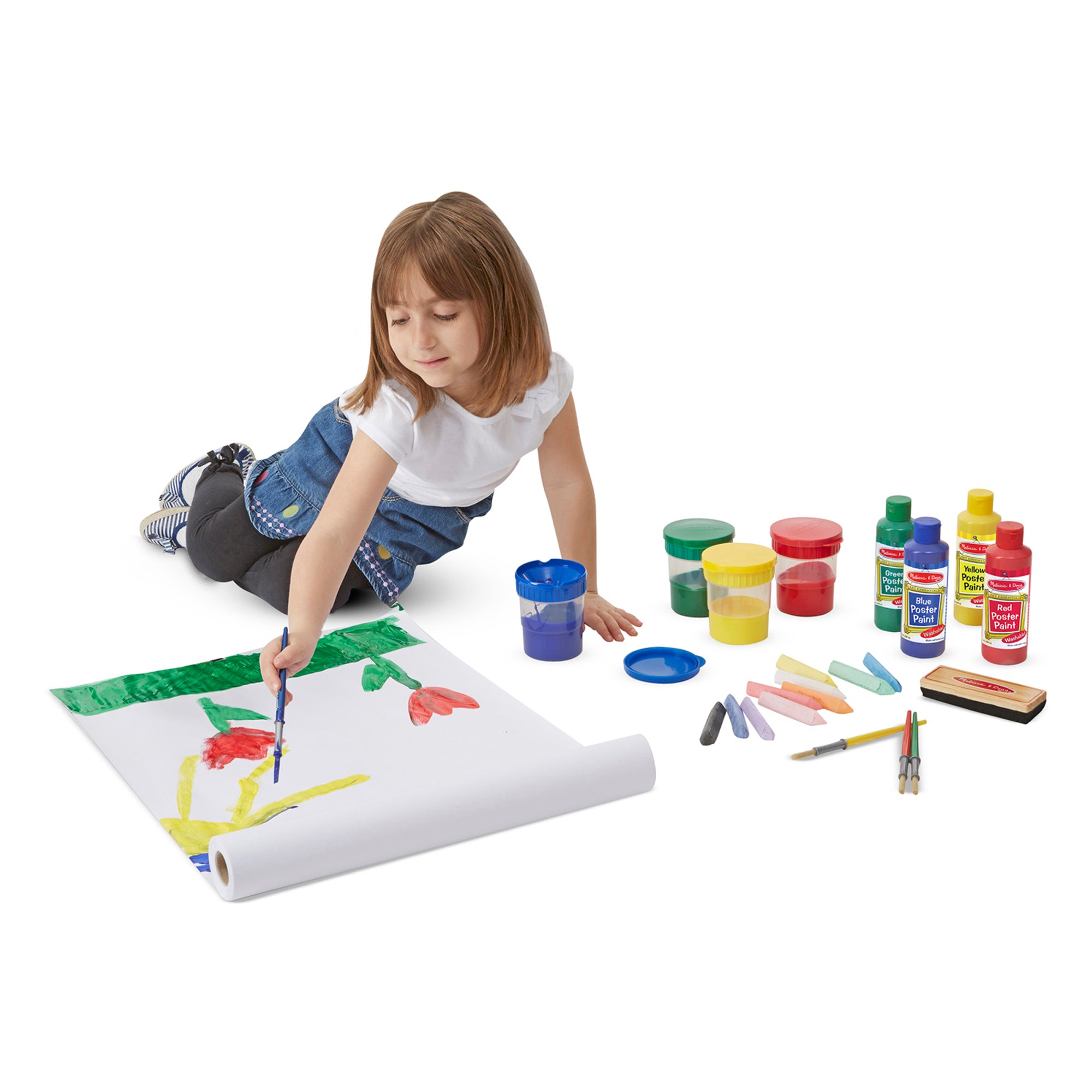 Melissa & Doug Vibrant Art Easel Companion Accessory Set - Image 3