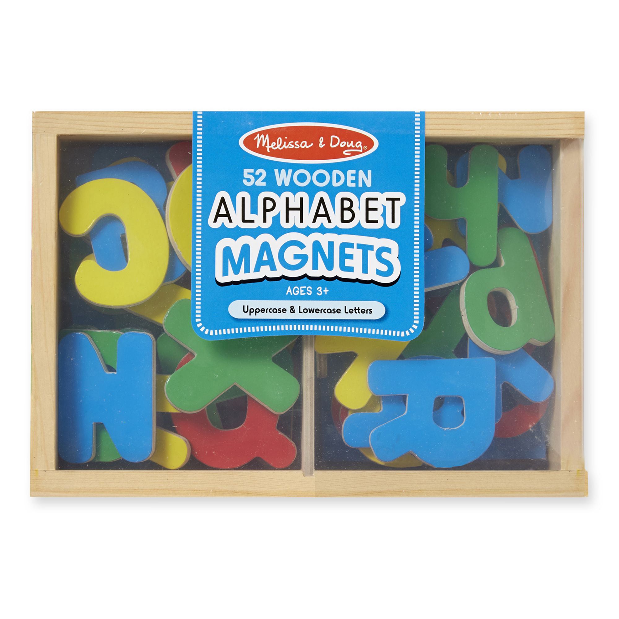 Alternative view of Melissa & Doug Alphabet Adventure - Wooden Magnetic Letters Set