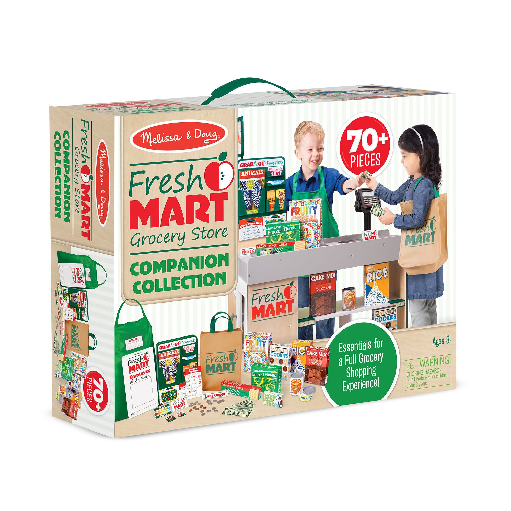 Alternative view of Melissa & Doug Fresh Mart Grocery Store Accessory Set