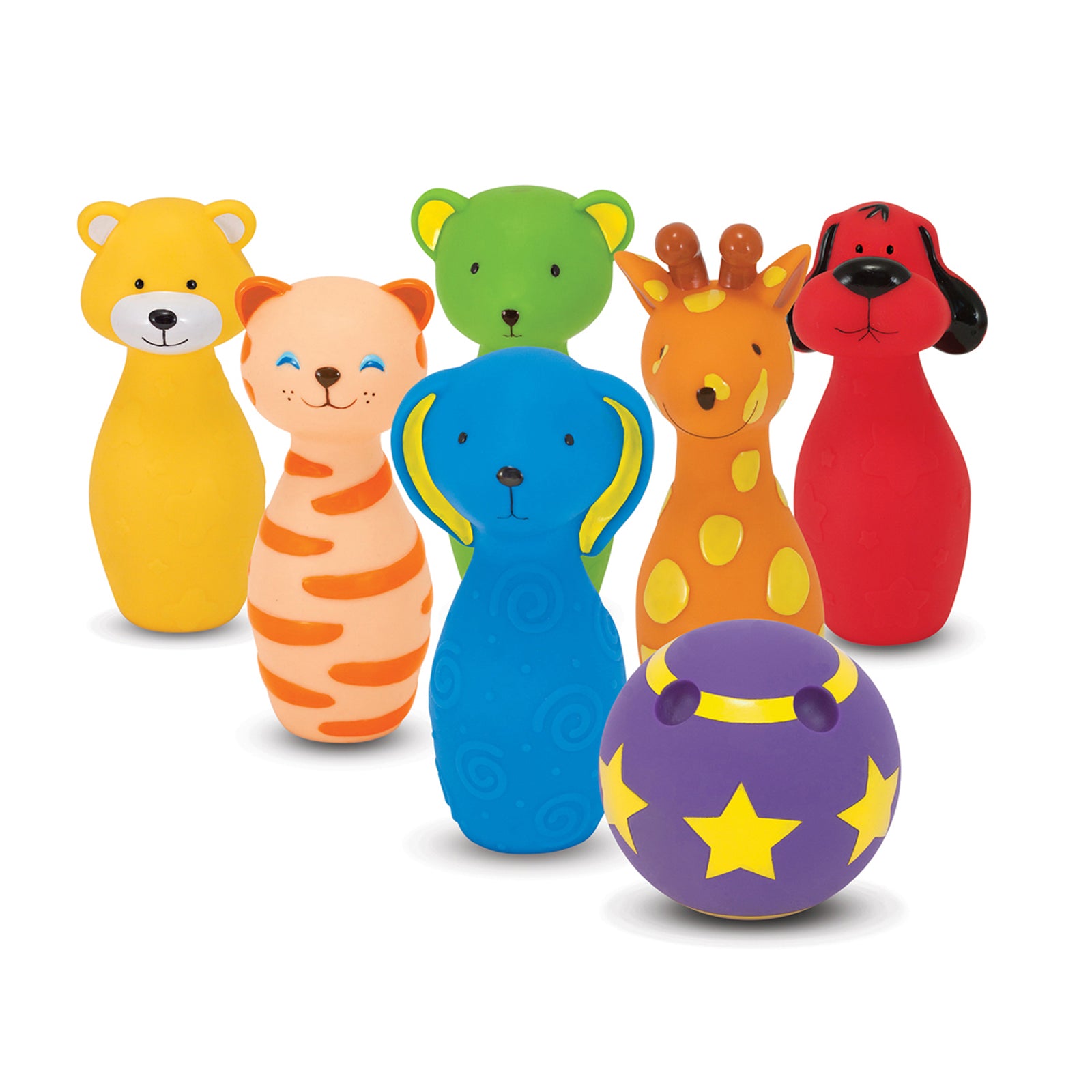 Alternative view of Melissa & Doug Bowling Friends - Colorful Animal Preschool Playset