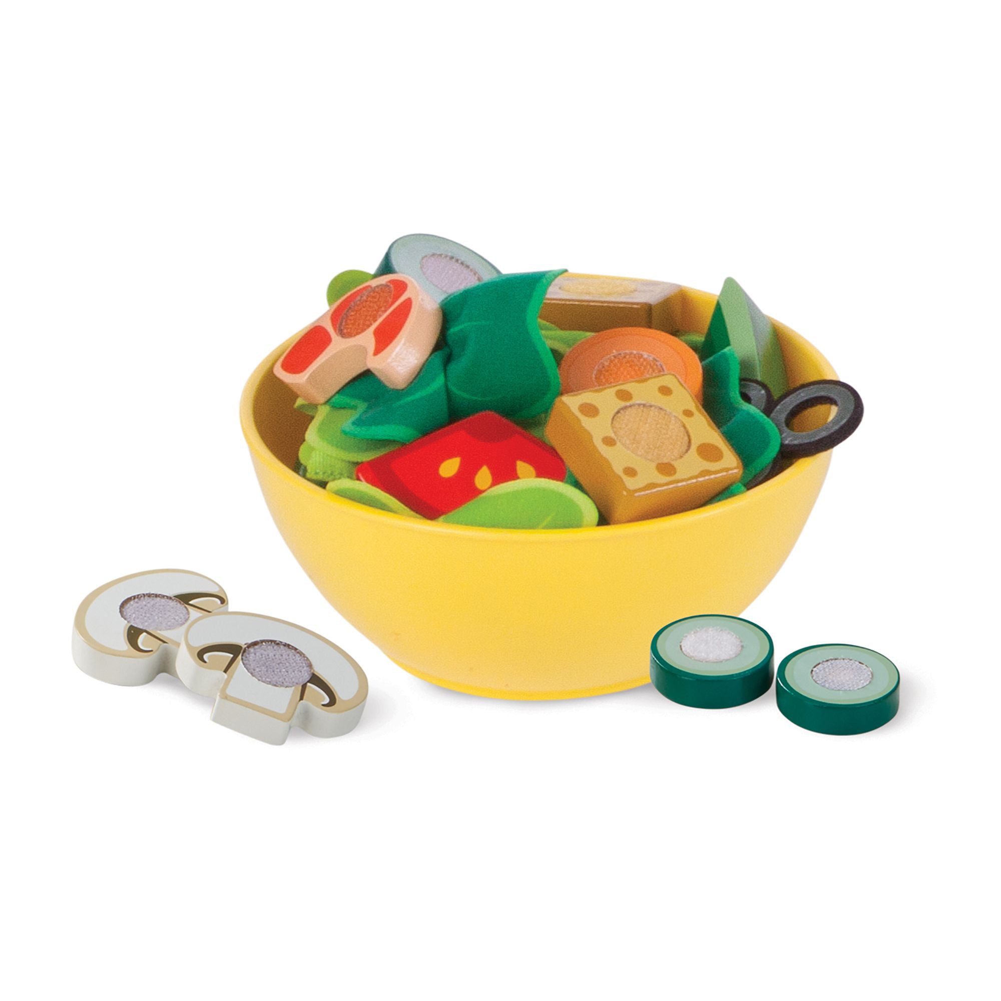 Alternative view of Melissa & Doug 52-Piece Slice & Toss Salad Playset