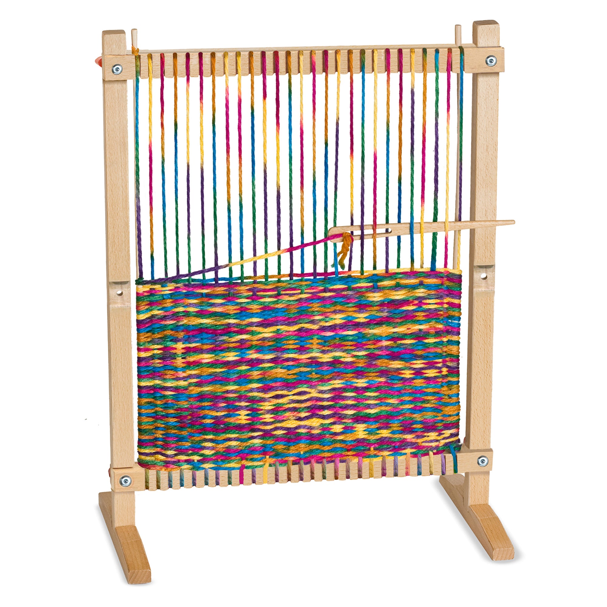 Alternative view of Melissa & Doug Colorful Multi-Craft Weaving Loom Kit