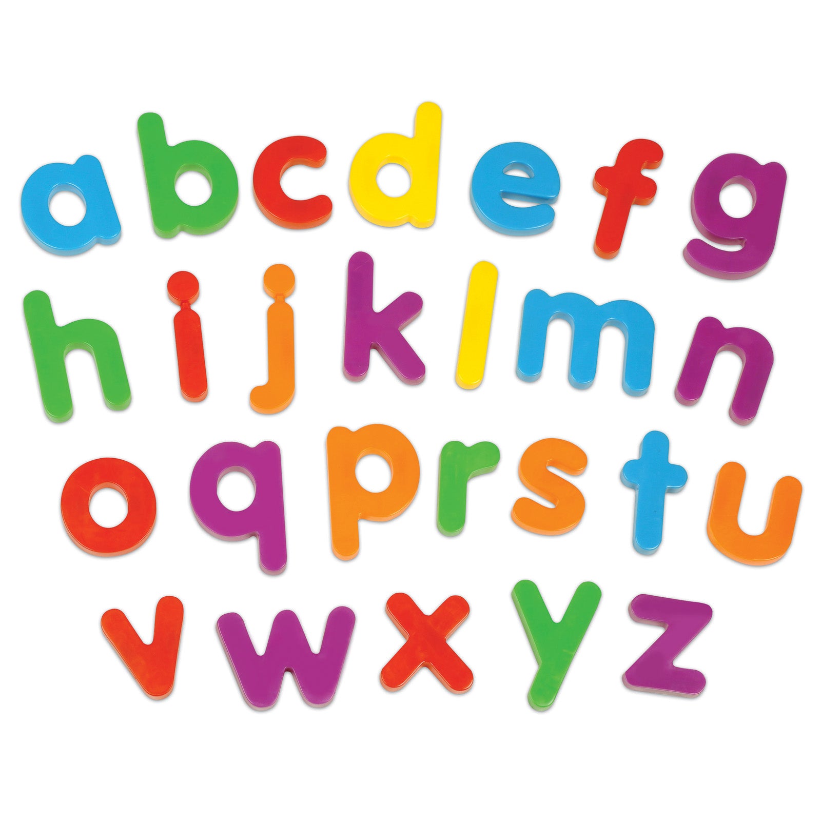 Learning Resources Jumbo Magnetic Lowercase Letters - Colorful, Oversized - Image 4