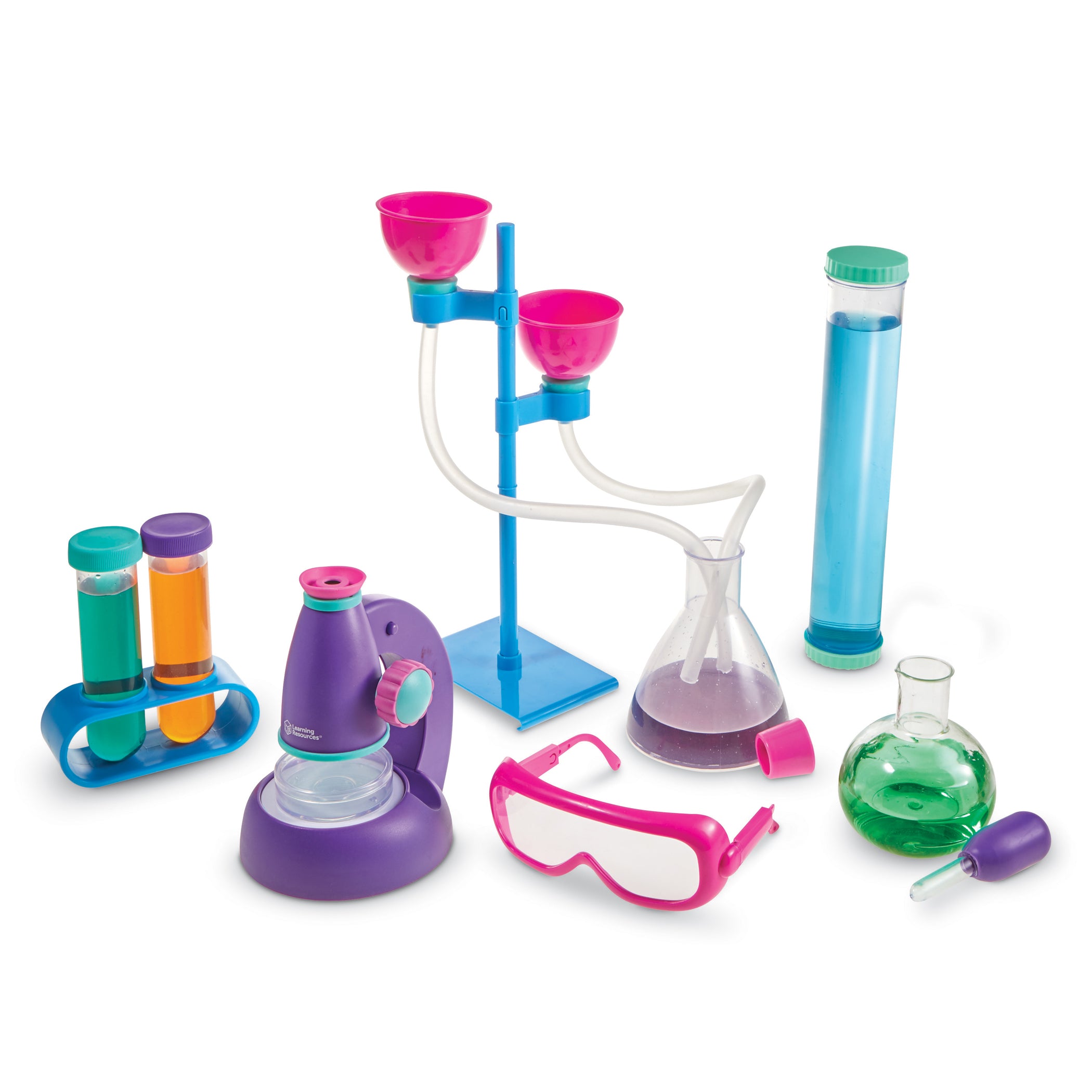 Alternative view of Learning Resources Primary Science Deluxe Lab Set - Colorful Exploration Kit