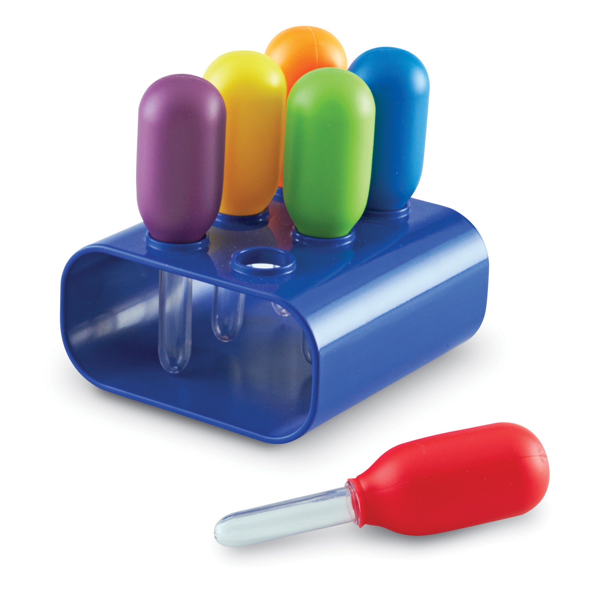 Learning Resources Primary Science Jumbo Eyedroppers Set with Stand - Image 2