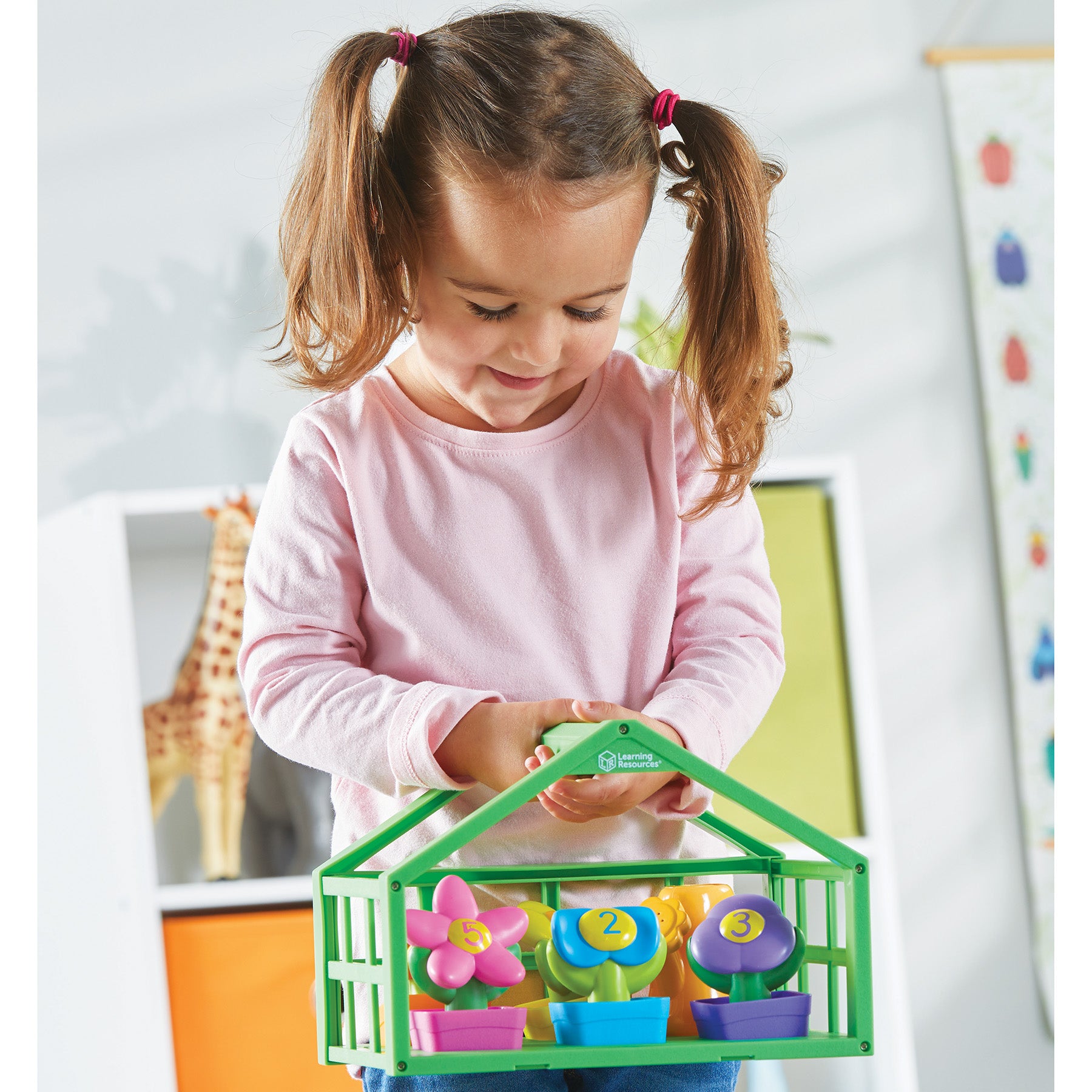 Learning Resources Growing Greenhouse Playset - Number & Color Learning - Image 5