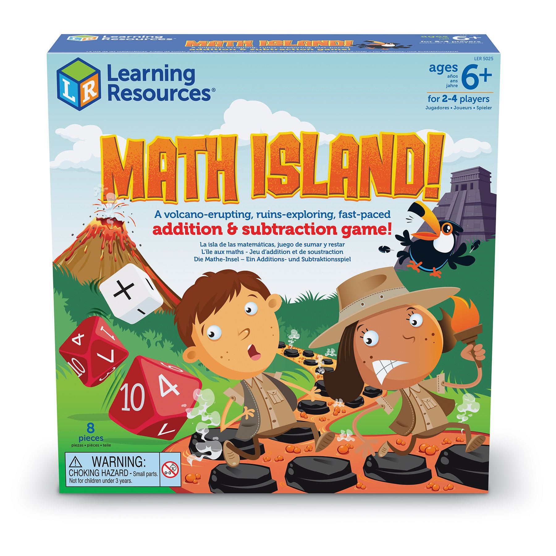 Learning Resources Math Island Adventure - Addition & Subtraction Game - Image 2