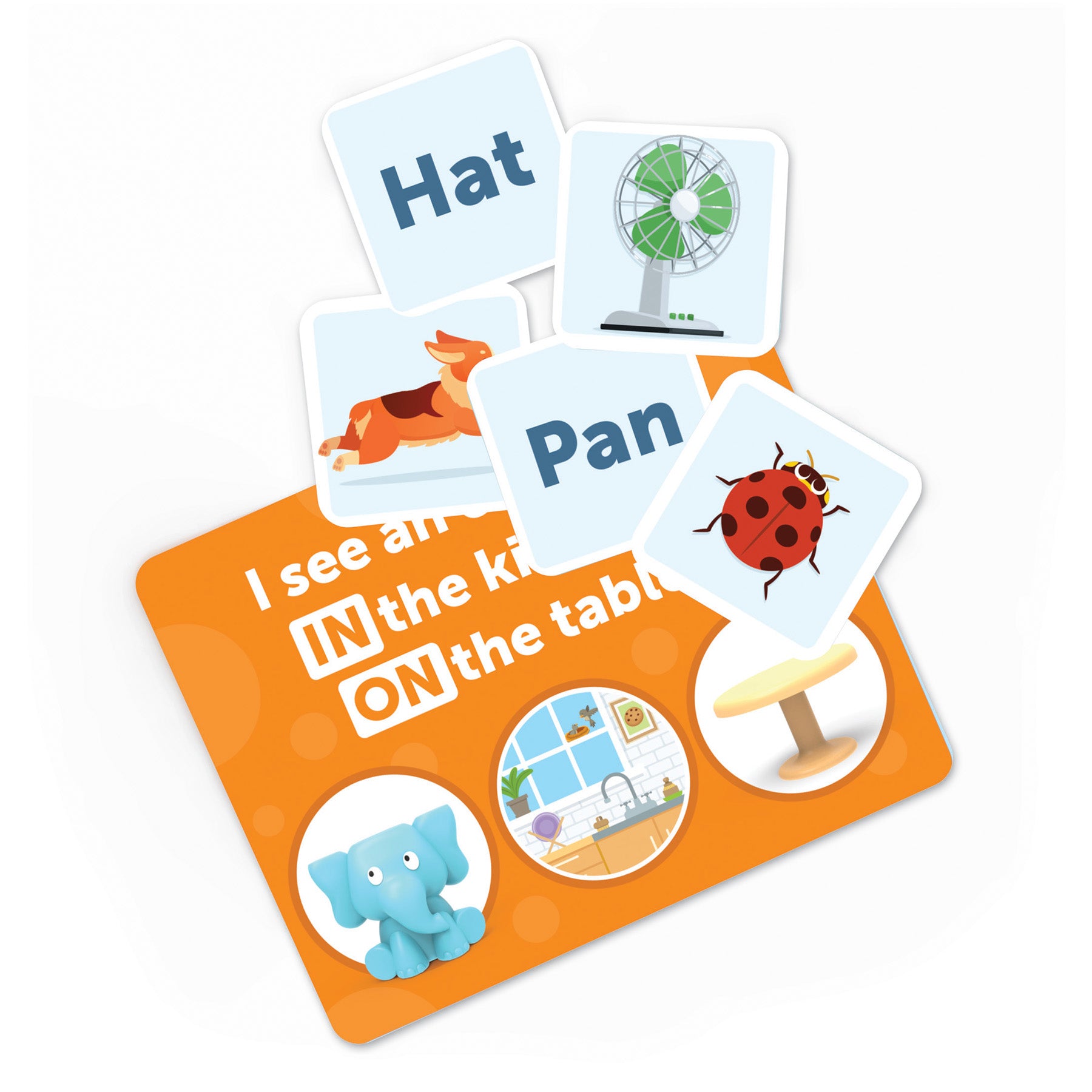 Learning Resources Elephant In The Room - Positional Word Activity Set - Image 2
