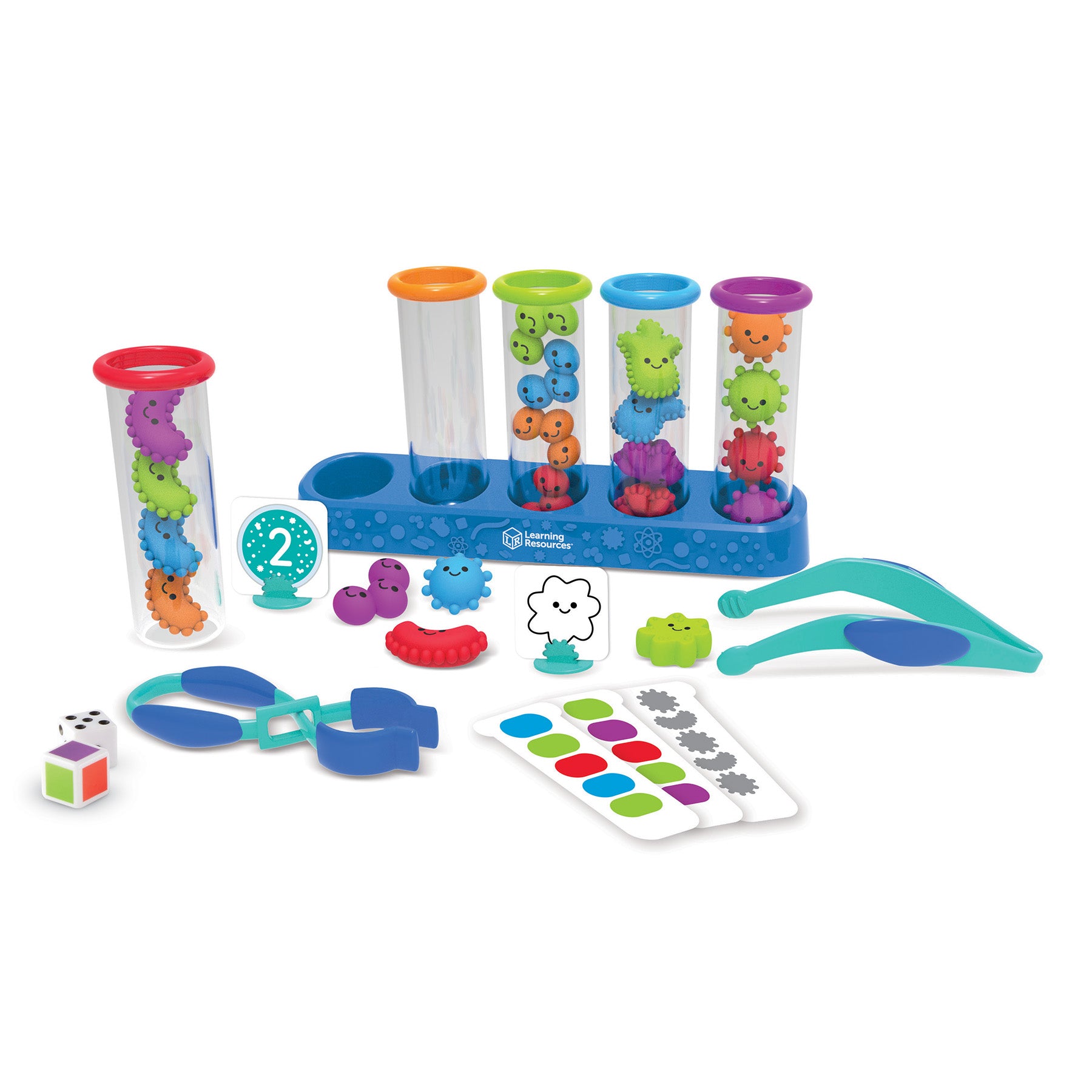 Learning Resources Silly Science - Colorful Germ Sorting Set - Image 4