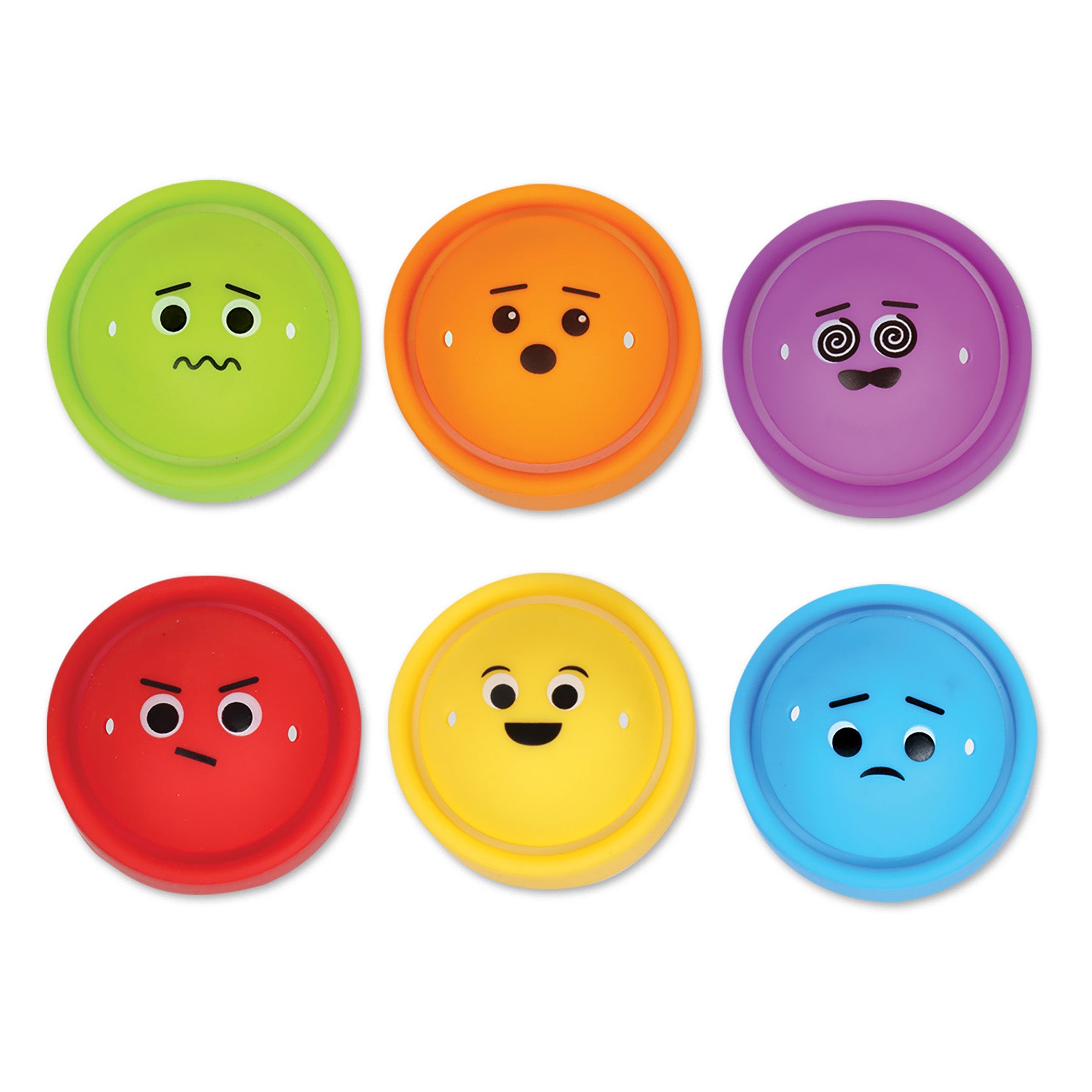 Learning Resources Rainbow Emotions Fidget Poppers - SEL Classroom Set - Image 4