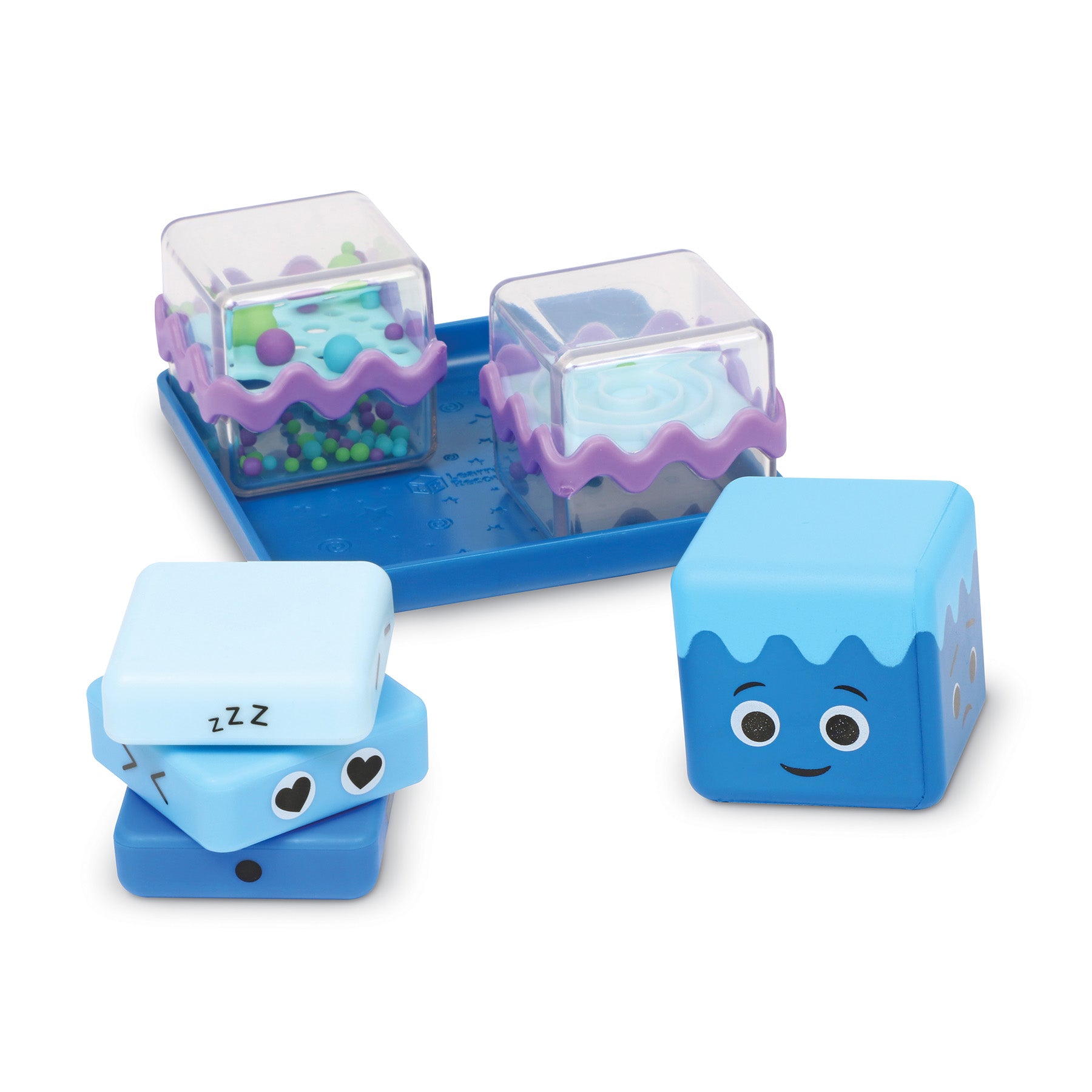 Alternative view of Learning Resources Cool Down Cubes Sensory Fidget Set
