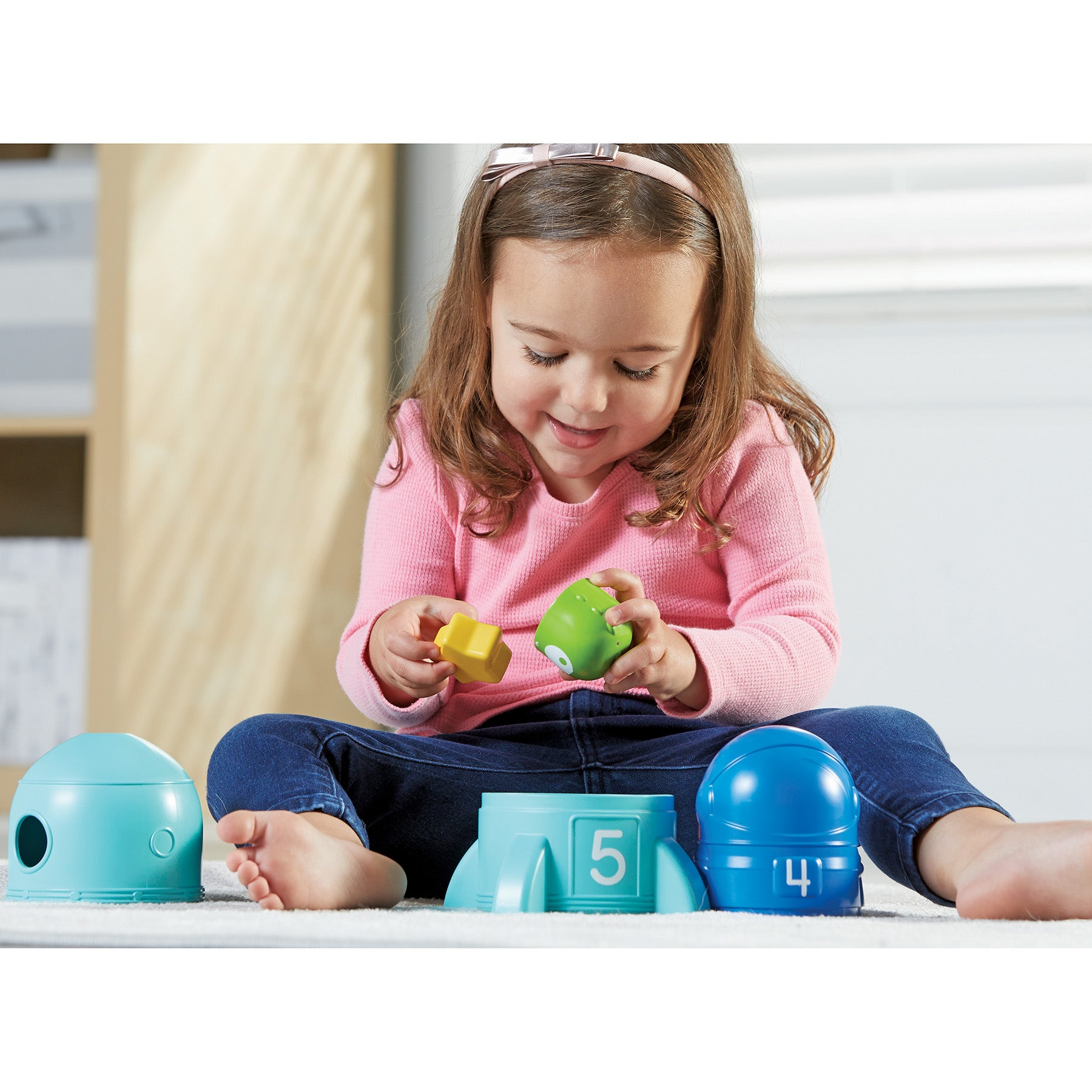 Learning Resources Cosmic Explorer Nesting Rocket Ship - Space Adventure - Educational Toy - Image 6