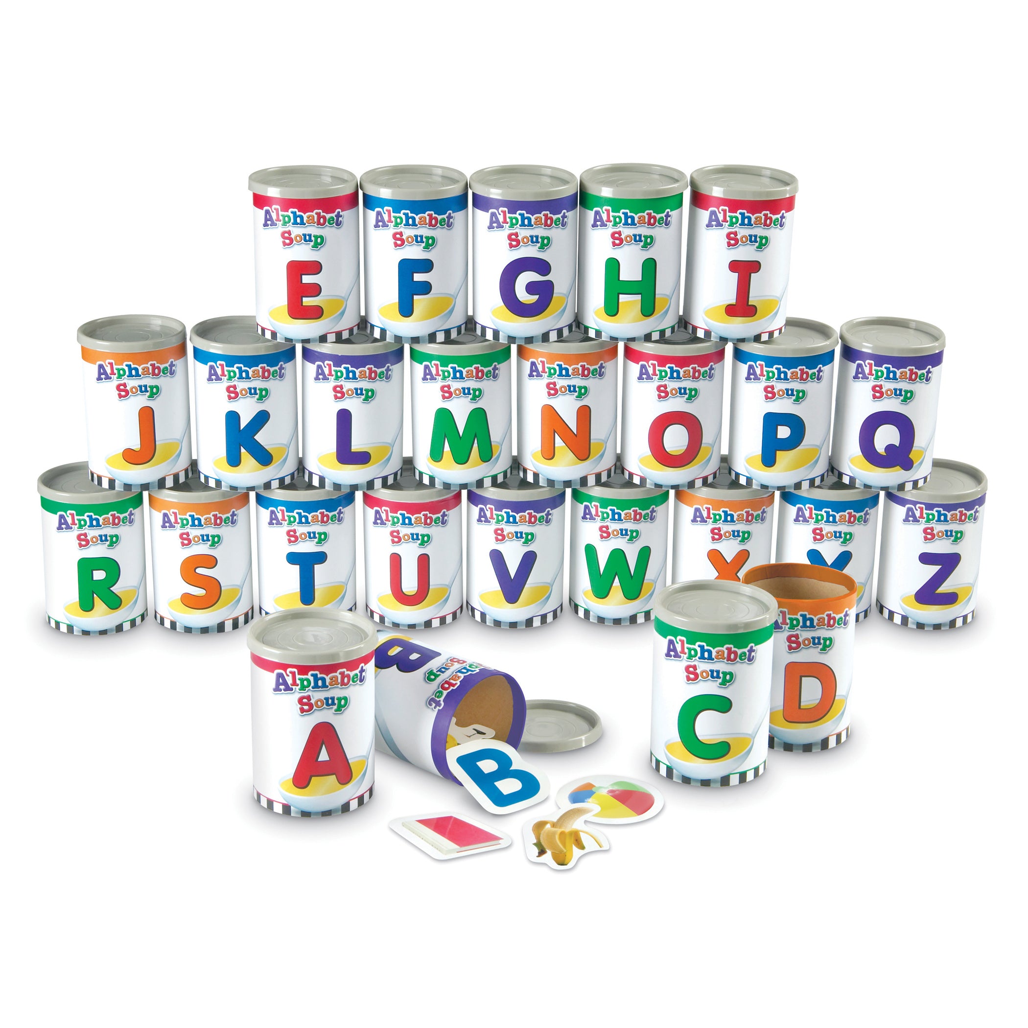 Learning Resources Alphabet Soup Sorters - Early Literacy Fun - Image 4