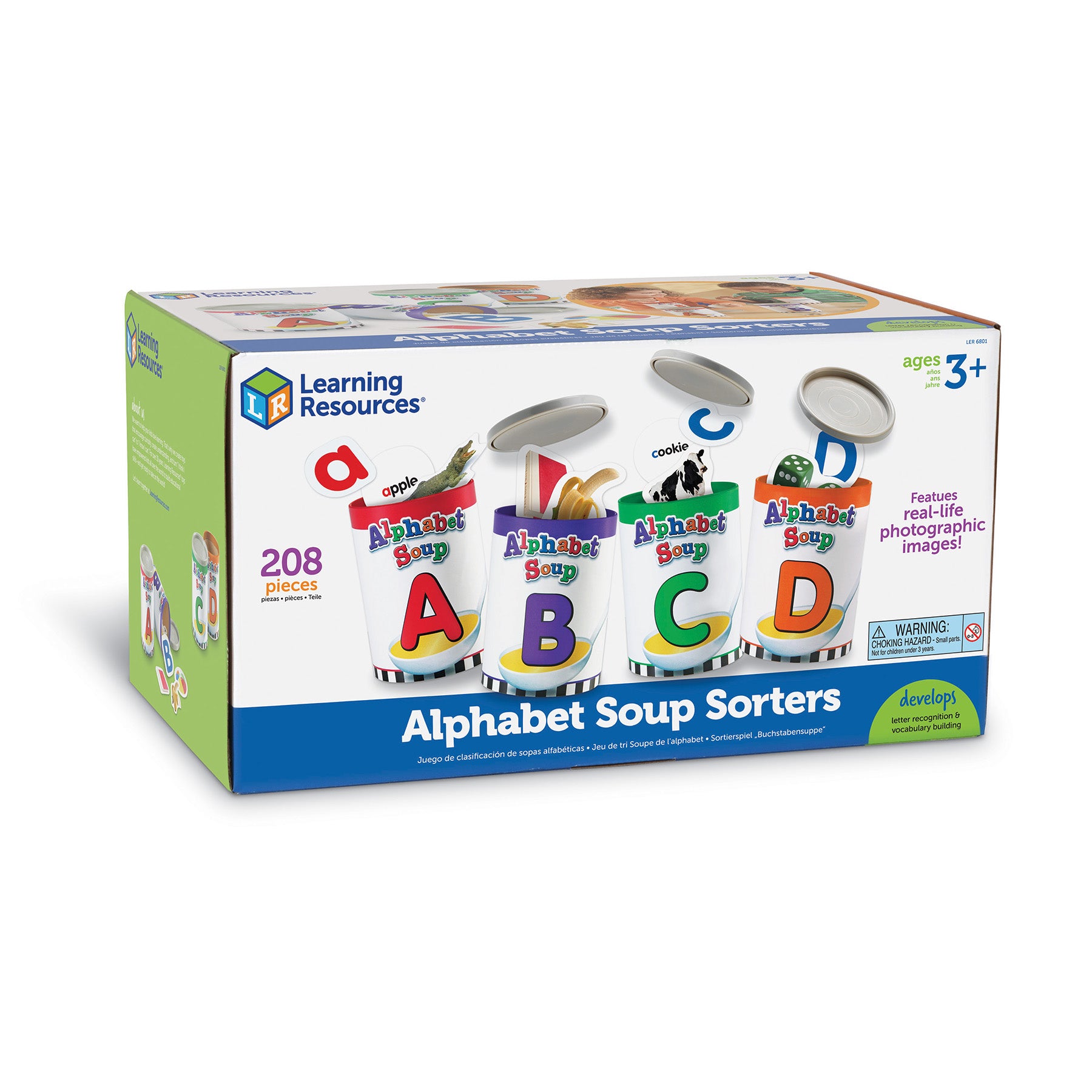 Learning Resources Alphabet Soup Sorters - Early Literacy Fun - Image 7