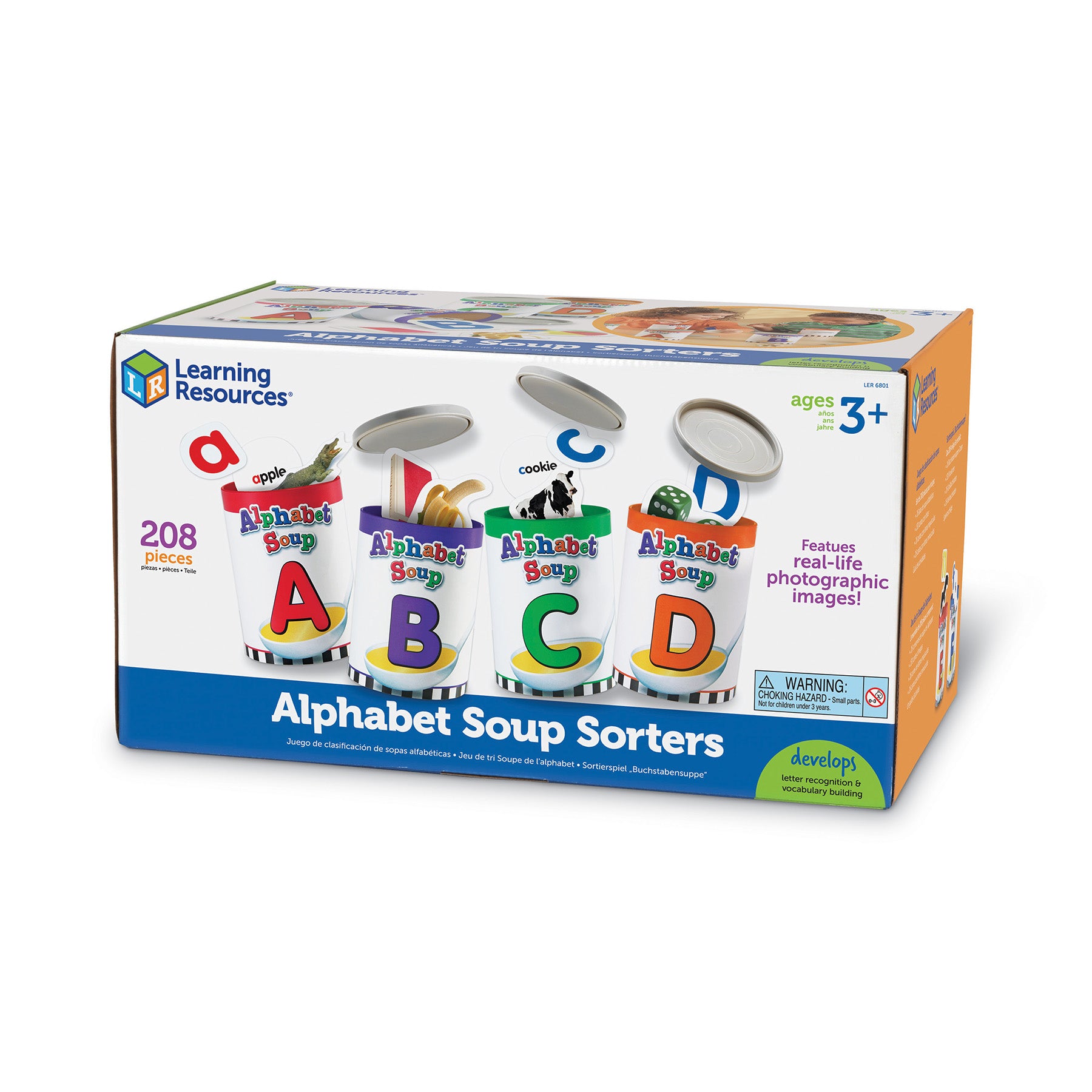 Learning Resources Alphabet Soup Sorters - Early Literacy Fun - Image 8