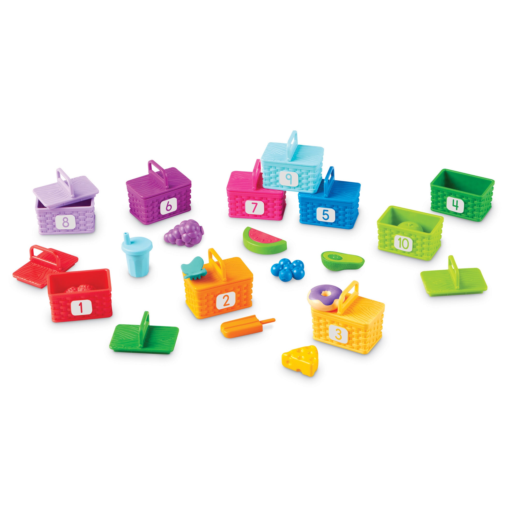 Learning Resources Sorting Picnic Baskets - Colorful Counting Fun - Image 4