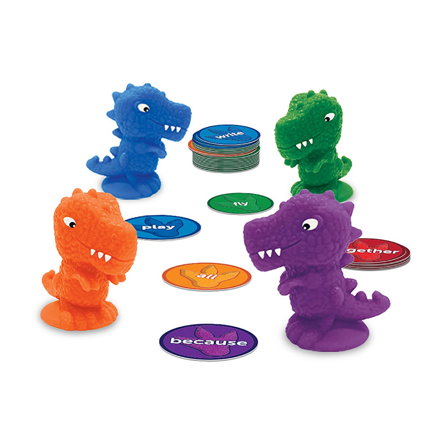 Learning Resources Sight Word Stomp - Dinosaur-Themed Reading Game - Image 2