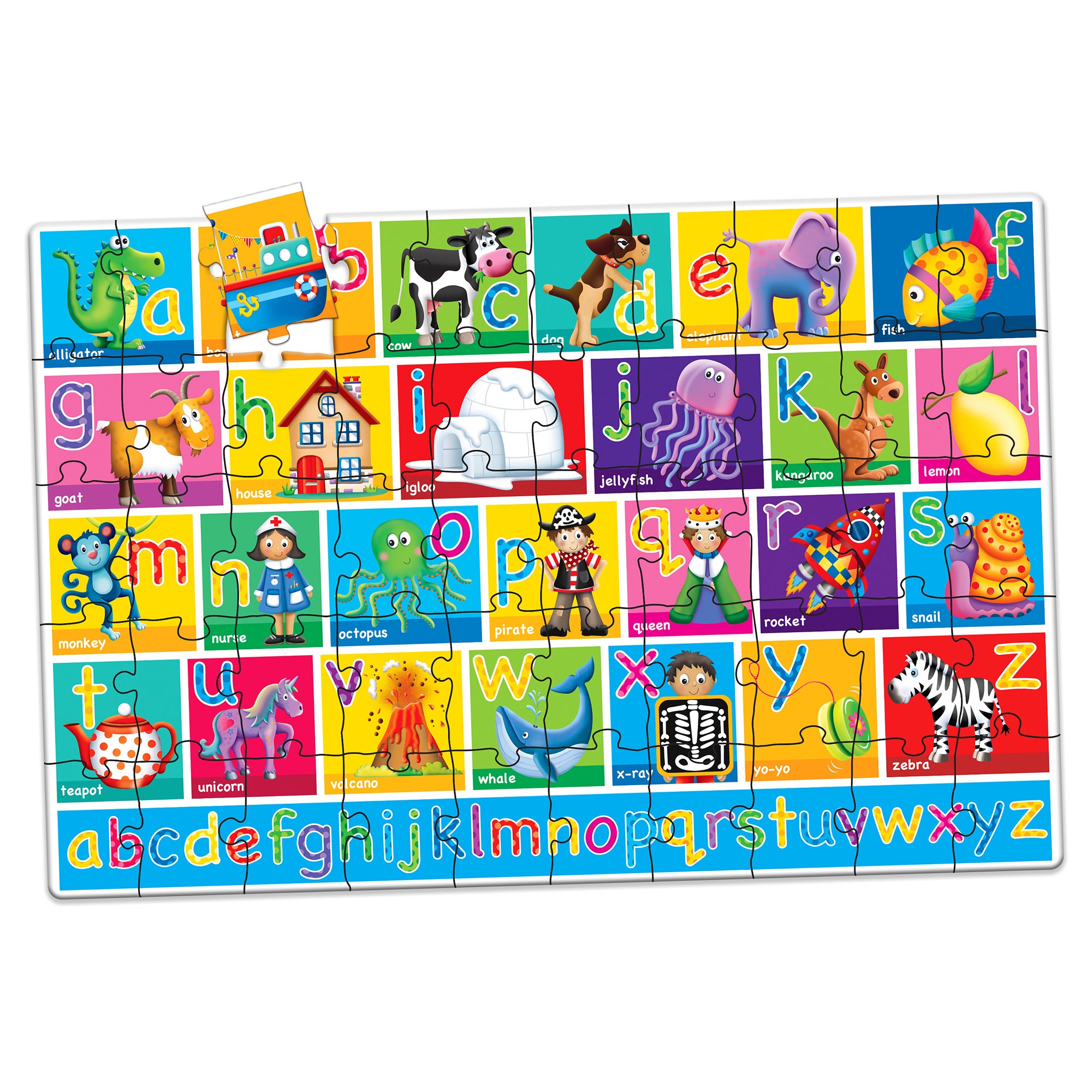 Alternative view of The Learning Journey Jumbo Floor Puzzles - Alphabet - Colorful Educational Toy