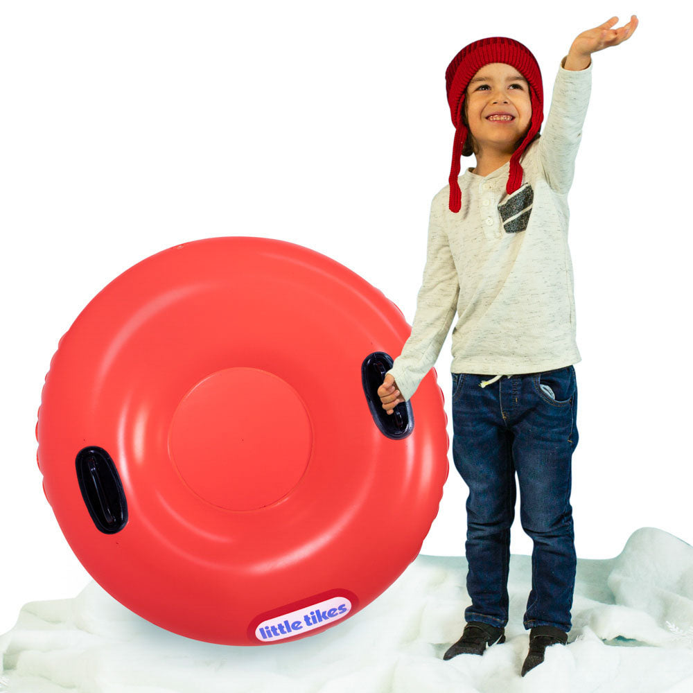 Little Tikes Heavy-Duty Inflatable Snow Tube for Kids - Image 3