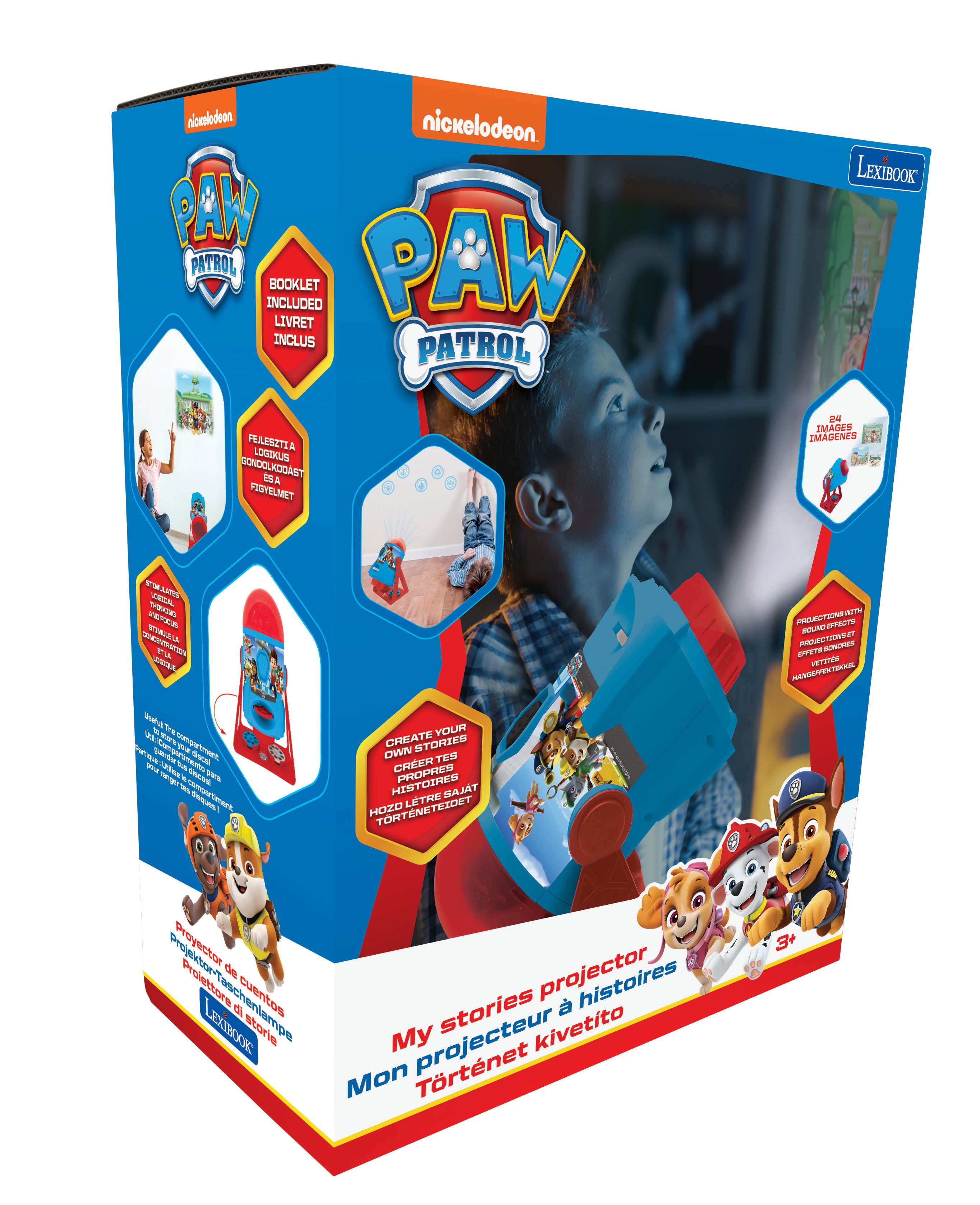 Paw Patrol 2-in-1 Story Creator Projector with Sounds and Activities - Image 3