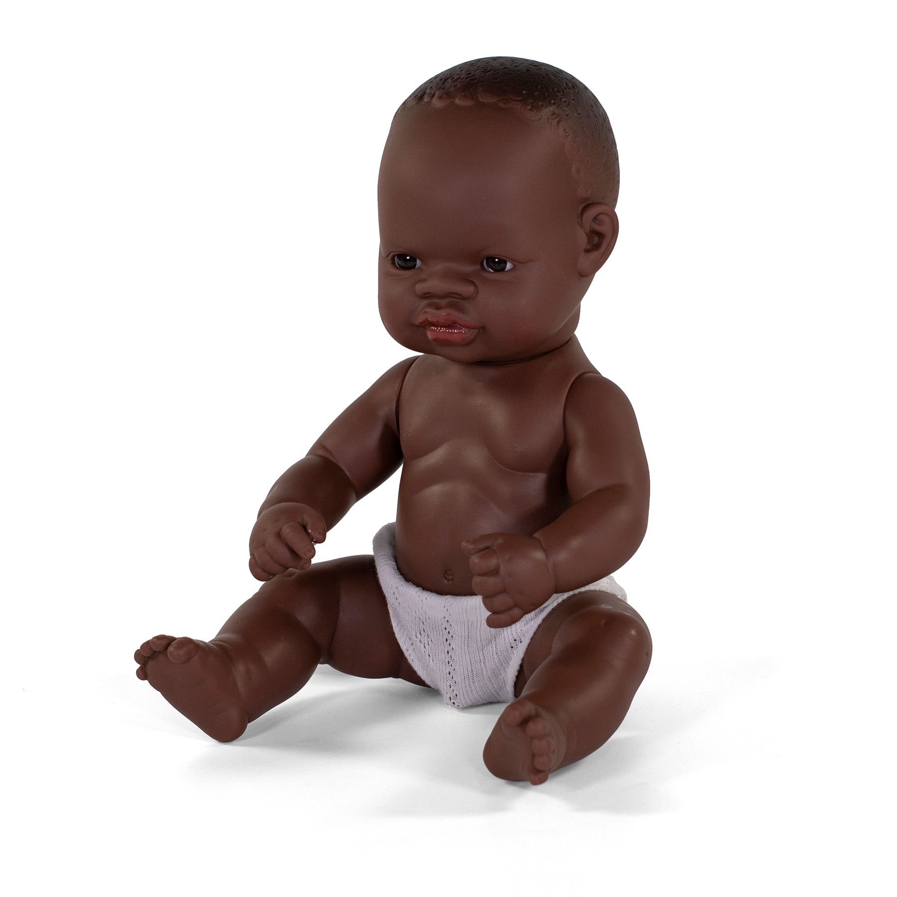 Alternative view of Miniland 12-5/8 Inch Newborn Doll with Soft Vinyl Body