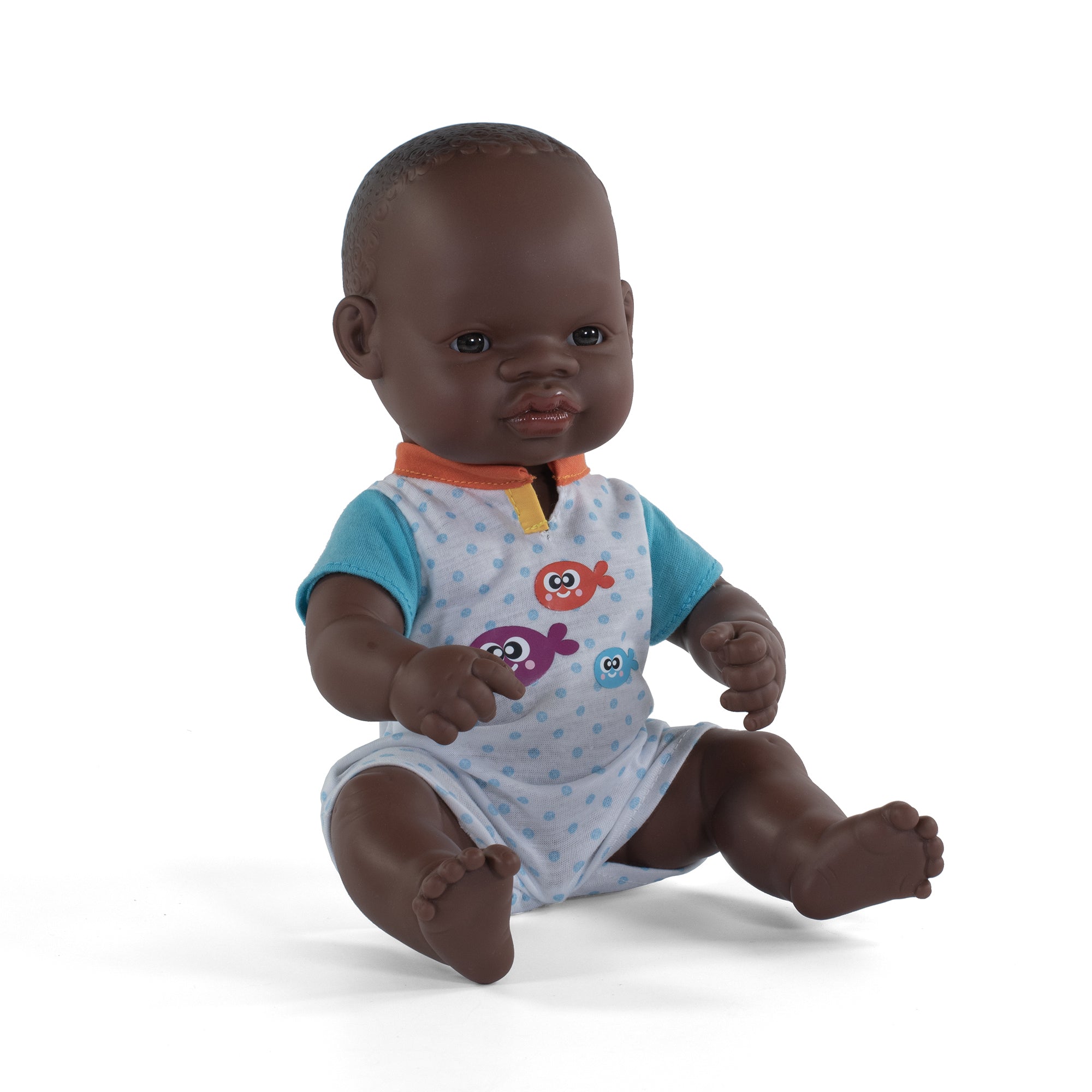 Miniland 12-5/8 Inch Newborn Doll with Soft Vinyl Body - Image 3