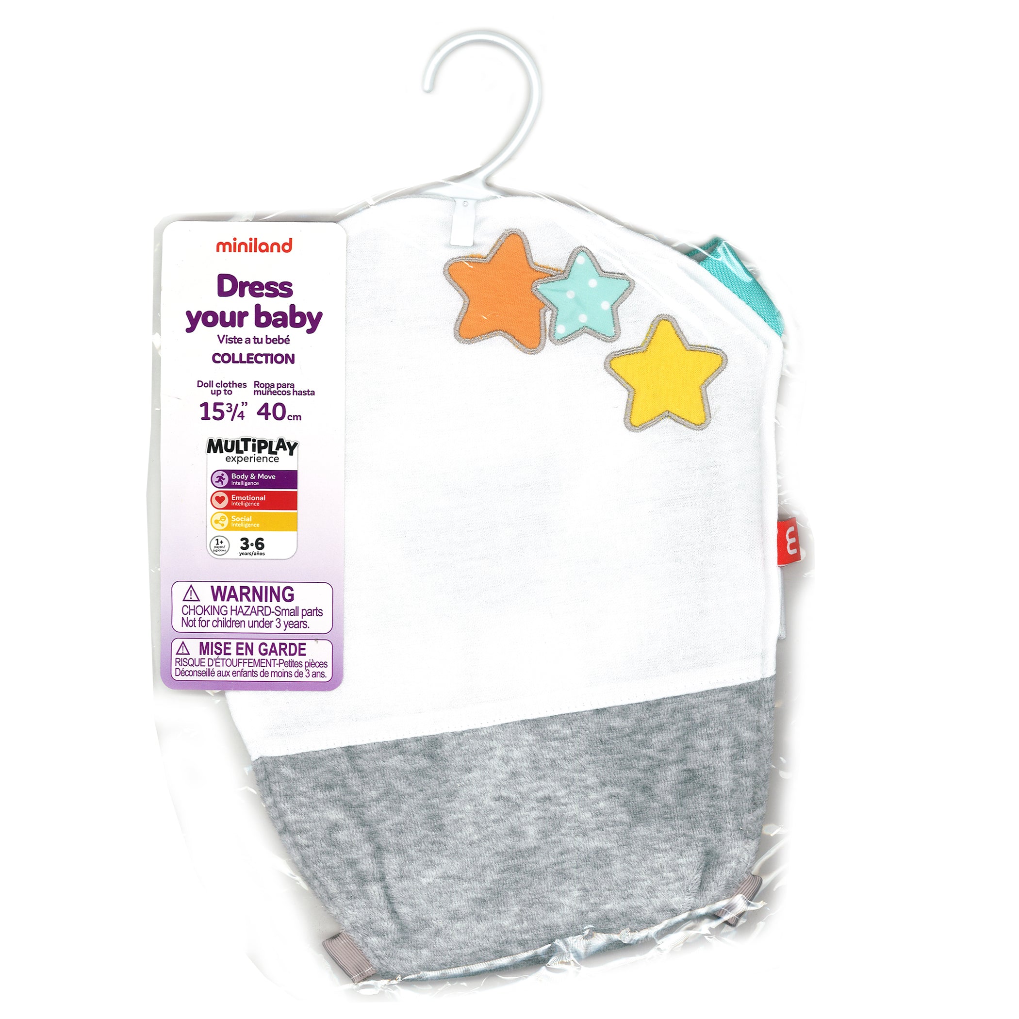 Miniland Cozy Carrier Playset for 15" Dolls - Gender Neutral - Image 3