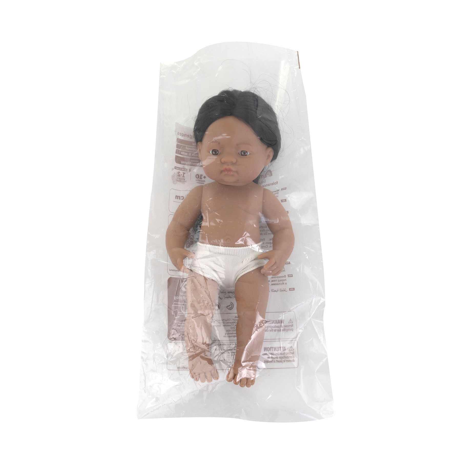 Alternative view of Miniland 15 inch Articulated Baby Doll - Playful Learning Companion