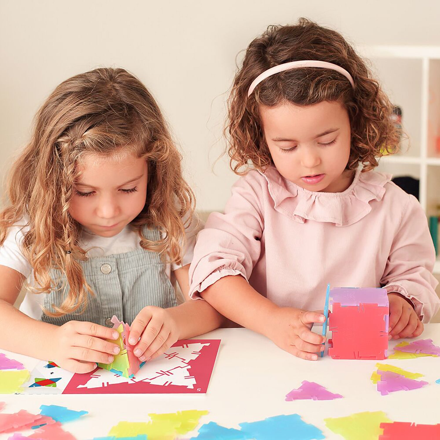 Alternative view of Miniland Translucent Connexion 56-Piece Educational Construction Set