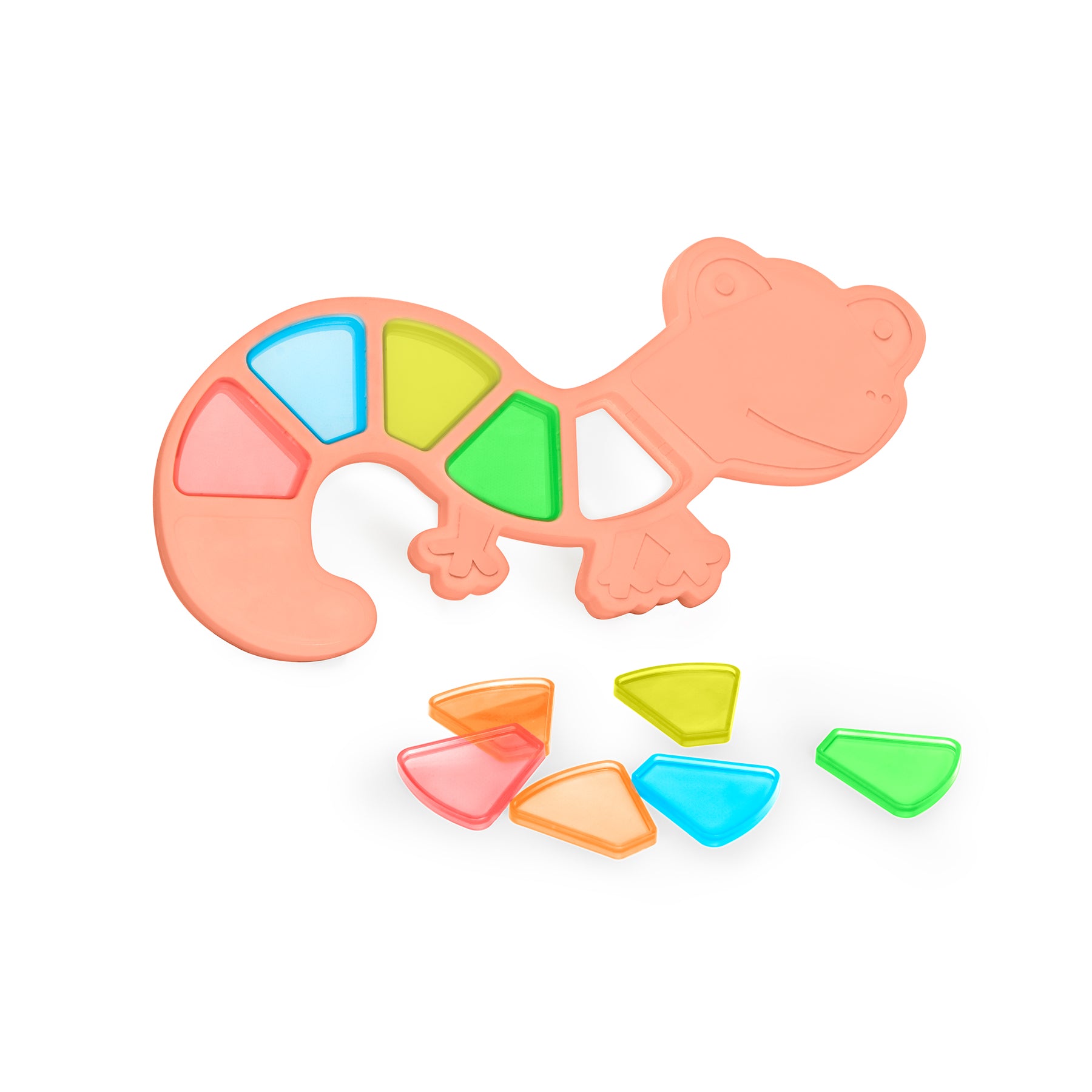 Miniland Feel to Learn - Translucent Colorful Lizard - Sensory Play Set - Image 2