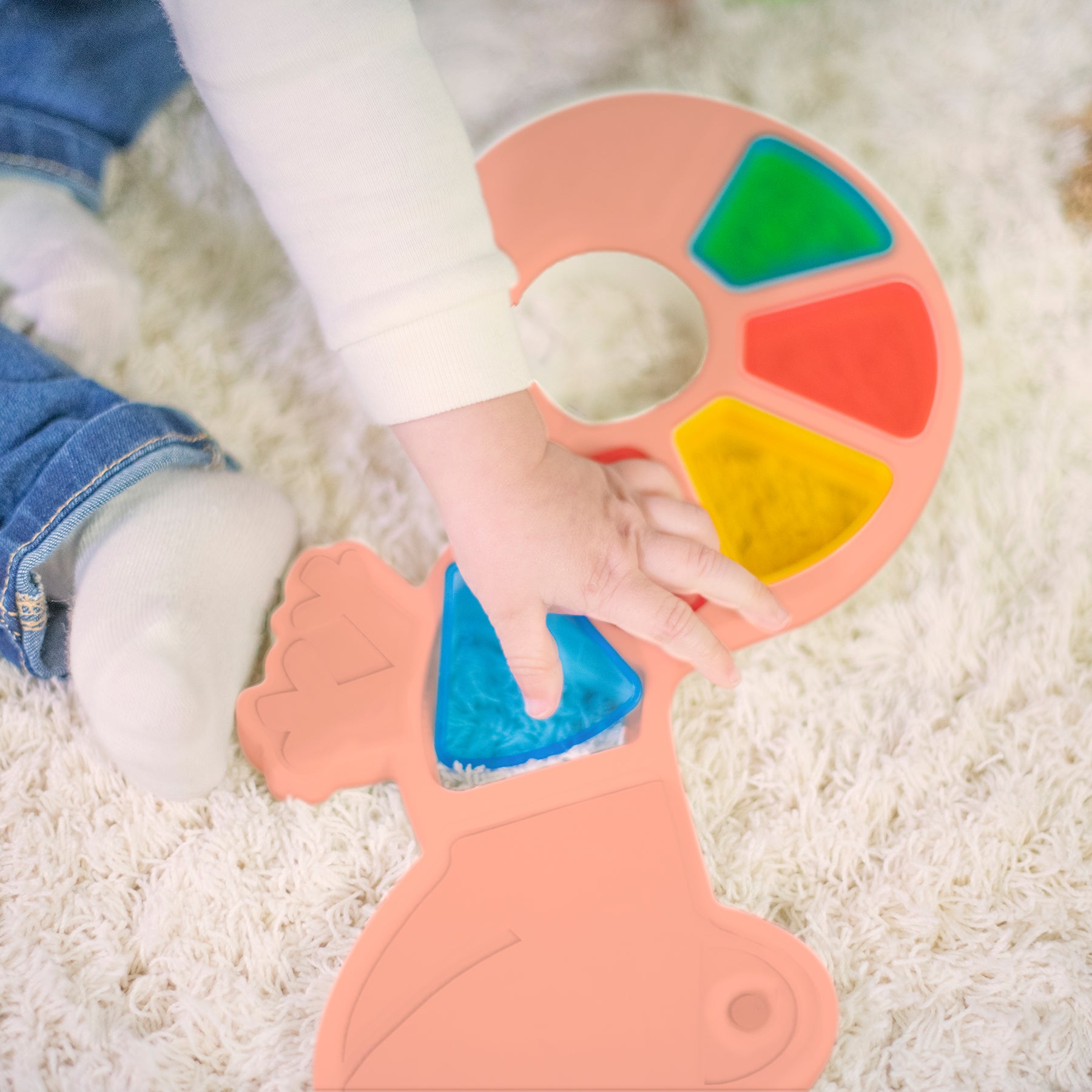 Miniland Feel to Learn - Translucent Colorful Lizard - Sensory Play Set - Image 4