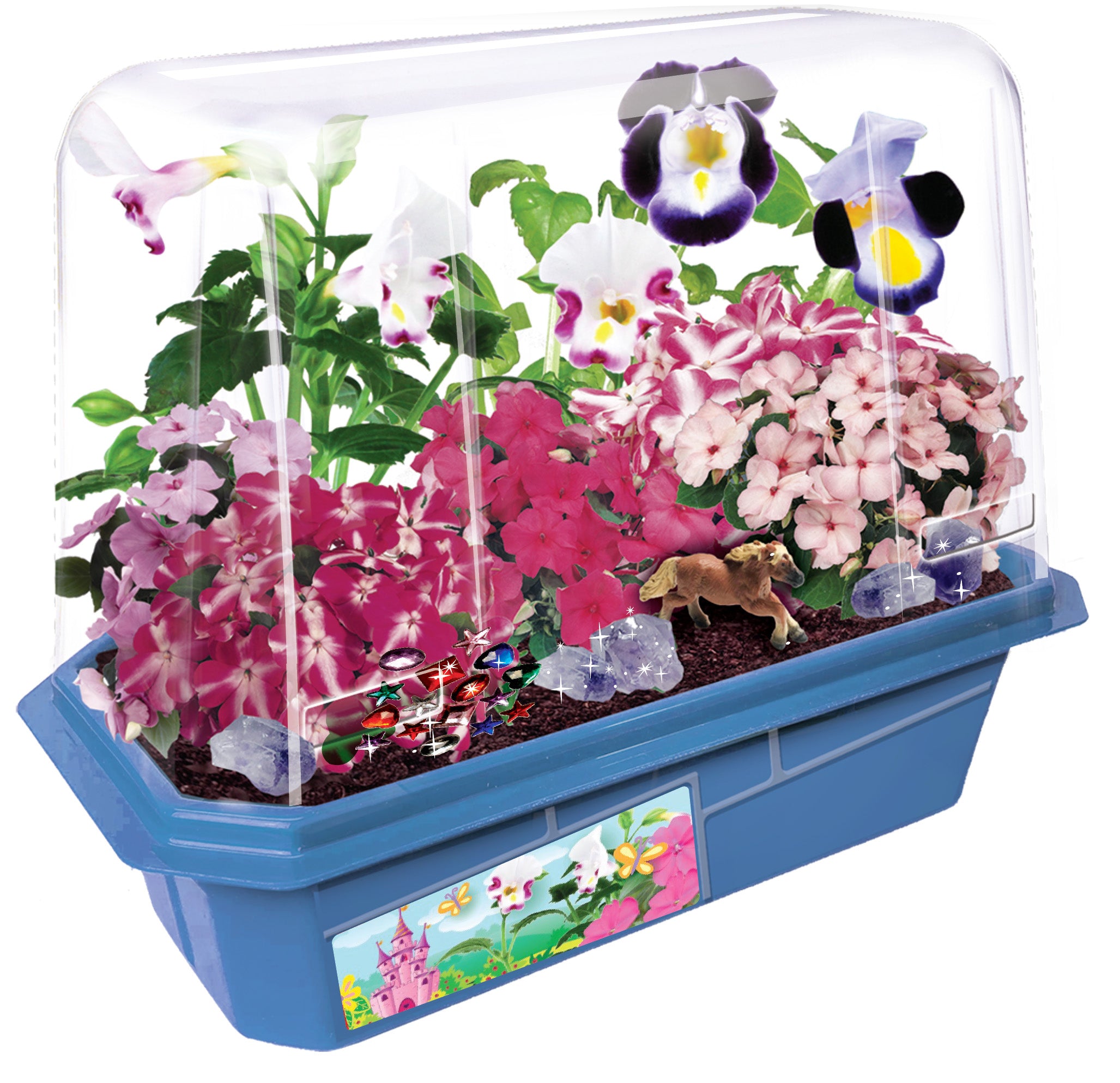 Alternative view of Toys'R'Us Flower Princess Palace Magical Gardening Kit - Pink & Purple