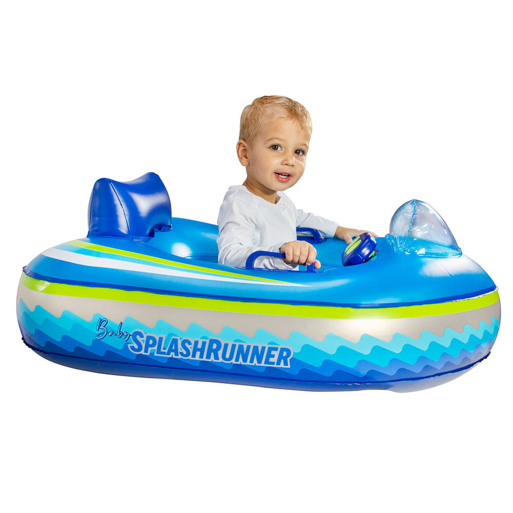 Alternative view of PoolCandy Splash Runner - Remote Controlled Motorized Baby Boat