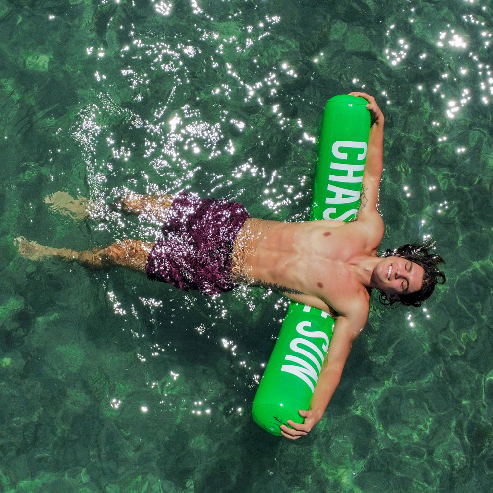 Alternative view of SplashParty 60" Super Noodle - Sour Apple Green 'Chasing the Sun'