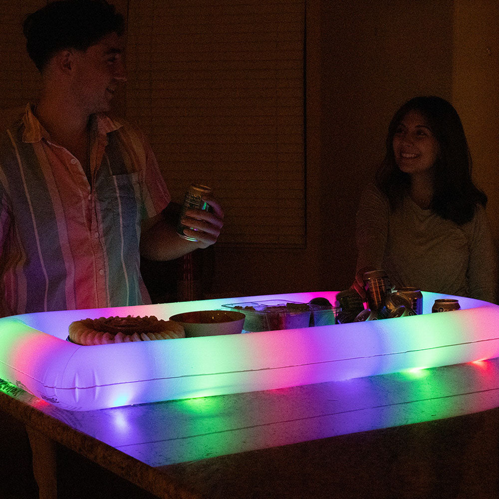 Alternative view of PoolCandy LiveLights LED Illuminated Buffet Snack Cooler