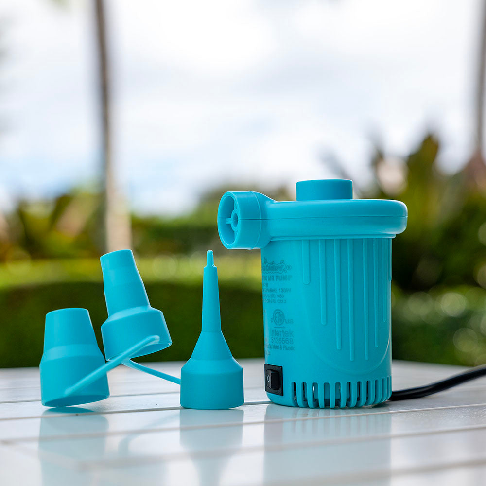 PoolCandy Inflate-Mate Electric Pump - Powerful & Quiet, Blue - Image 2