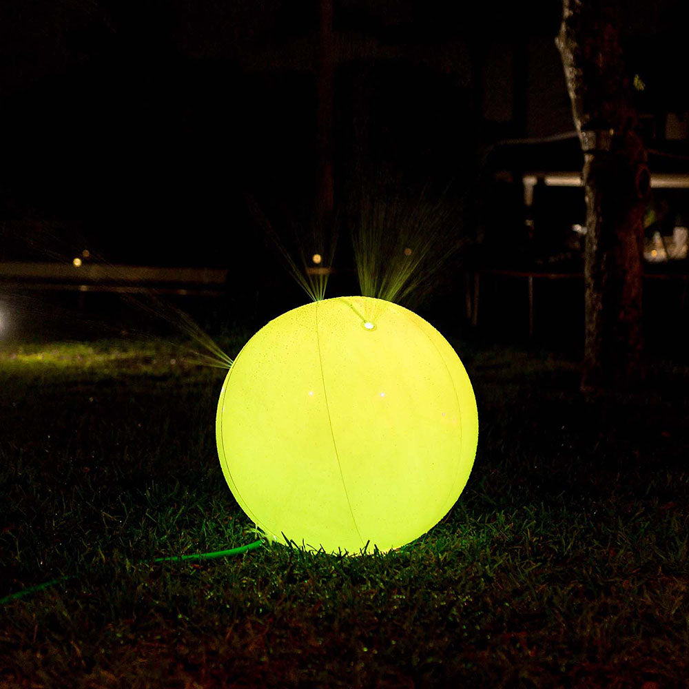 PoolCandy Illuminated LED Sprinkler Ball - Multicolor Light Show - Image 3