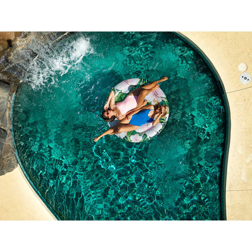 PoolCandy Tropical Hibiscus Flower Giant Pool Float - 60 Inch - Image 4