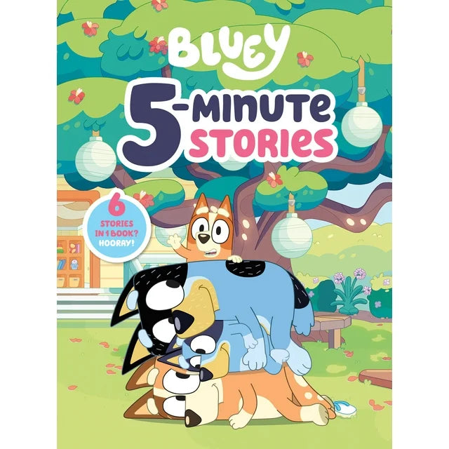 Bluey 5-Minute Stories Hardcover Collection - Kindergarten Level