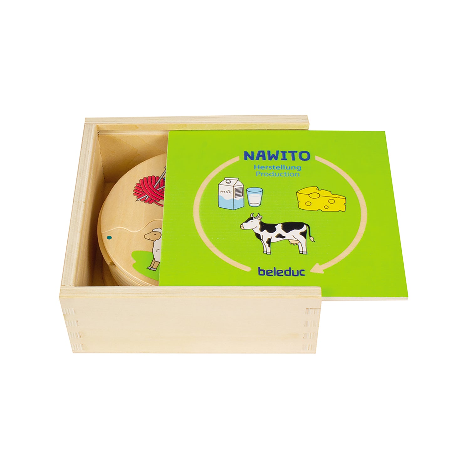 Alternative view of Beleduc Nawito Production Puzzle - Explore Where Products Come From