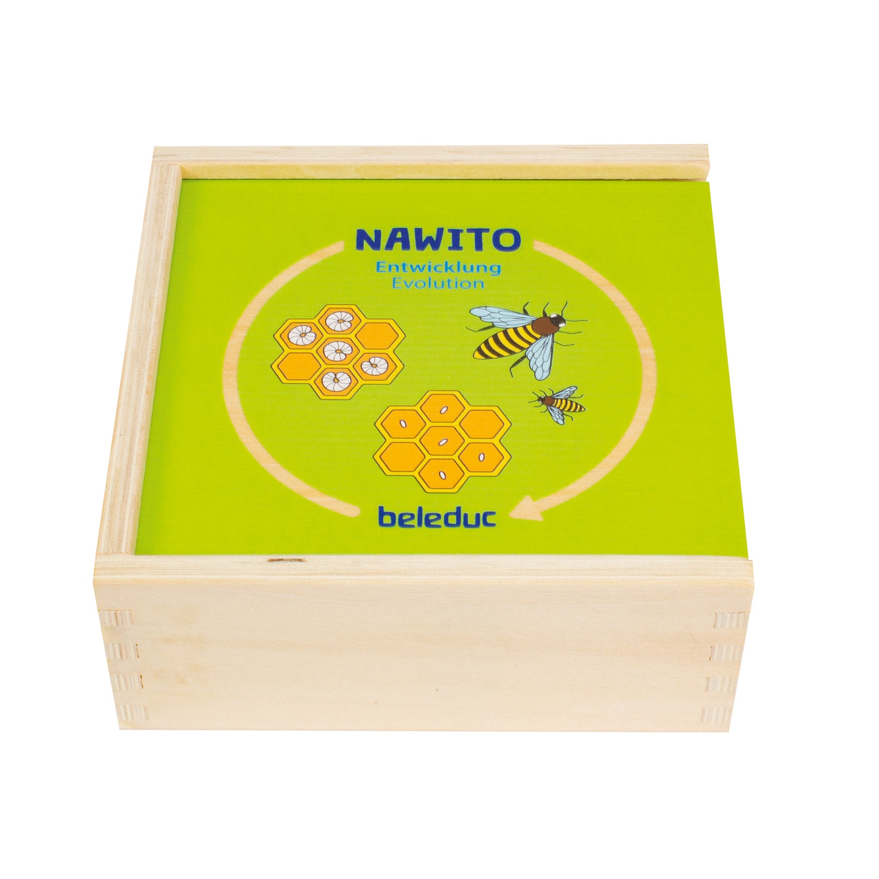 Alternative view of Beleduc Nawito 10-Pack Evolution Wooden Puzzles - 30 pc