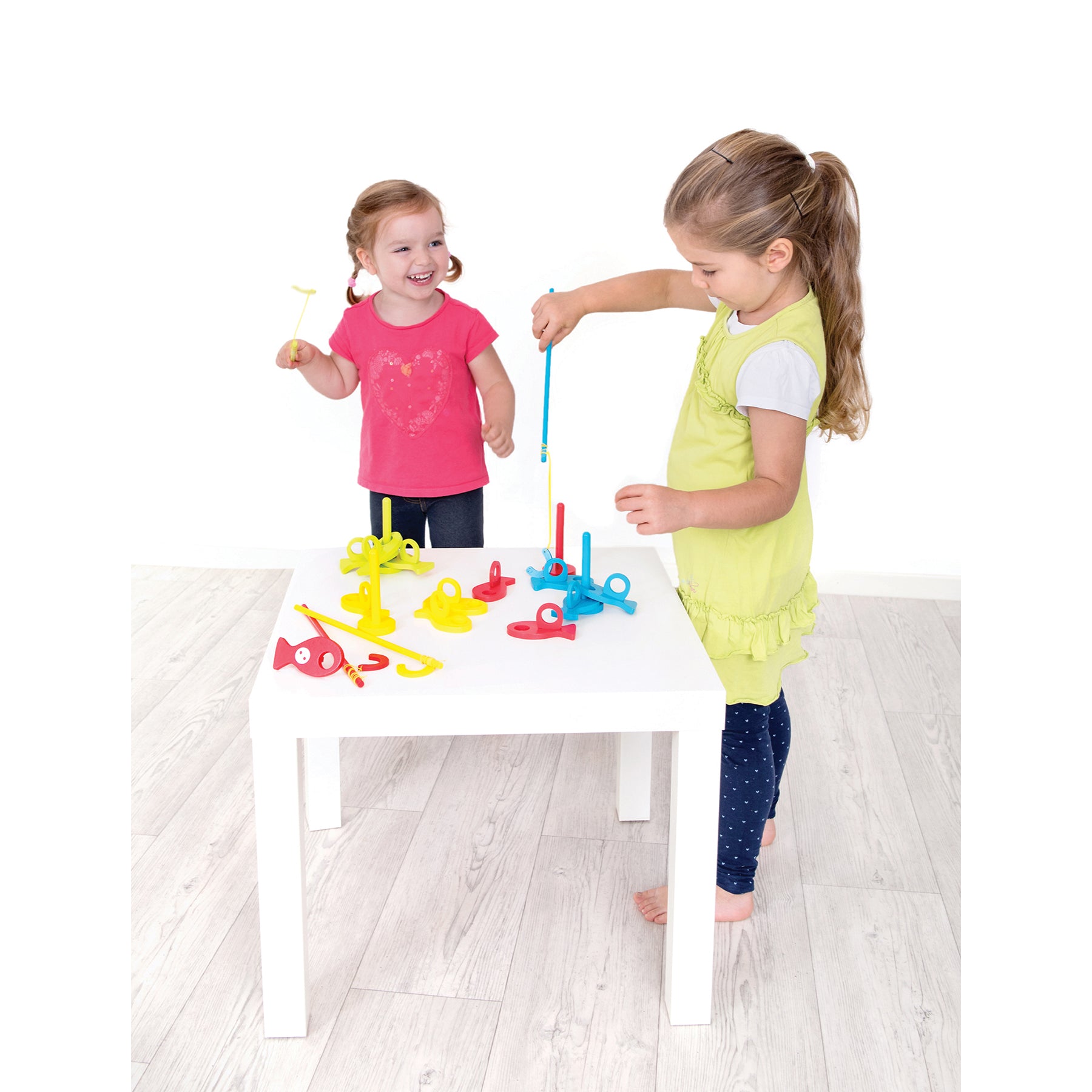 Beleduc Fishing Fever Colorful Wooden Fishing Game - Image 5