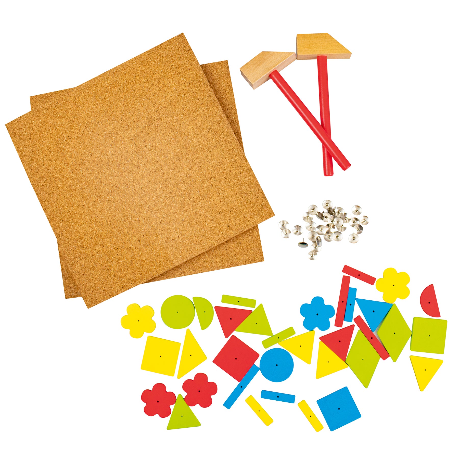 Alternative view of Beleduc Martello Game - Creative Cork Board Hammer & Nails Kit