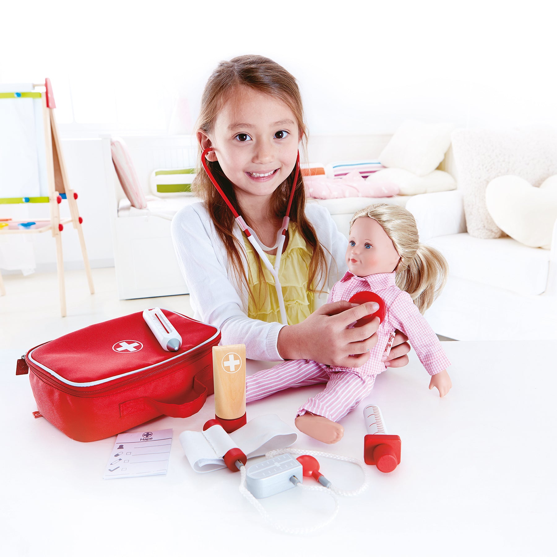 Beleduc 7-Piece Doctor On Call Playset - Realistic Medical Tools - Image 4