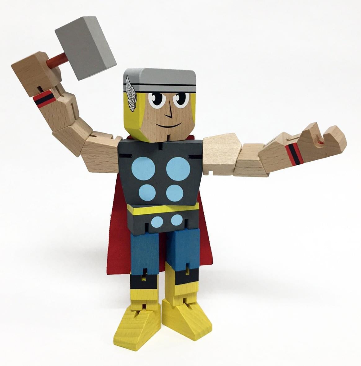 Alternative view of Marvel PPW Thor Wood Warriors 8-inch Action Figure