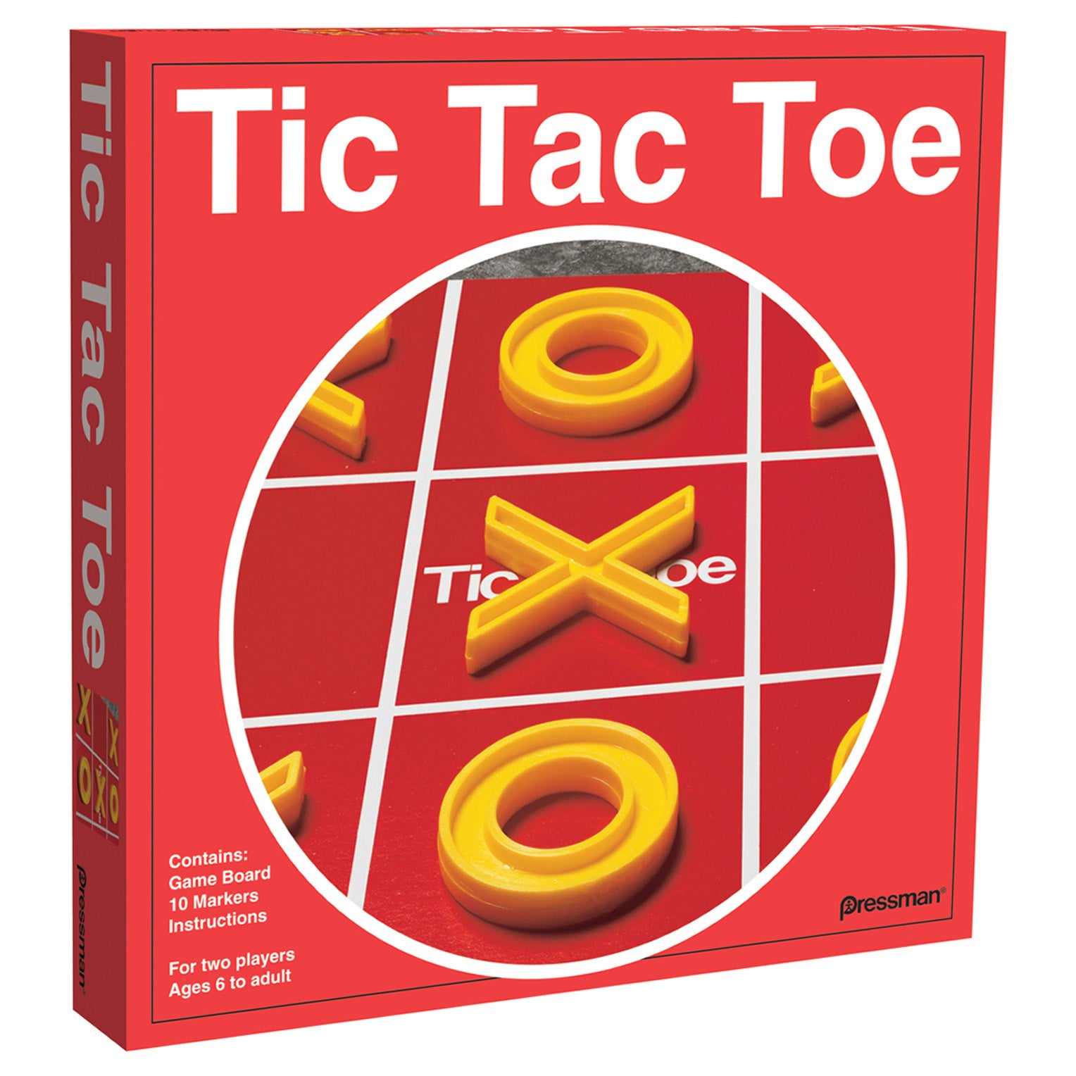Alternative view of Pressman Tic Tac Toe Classic Board Game, 6-Pack