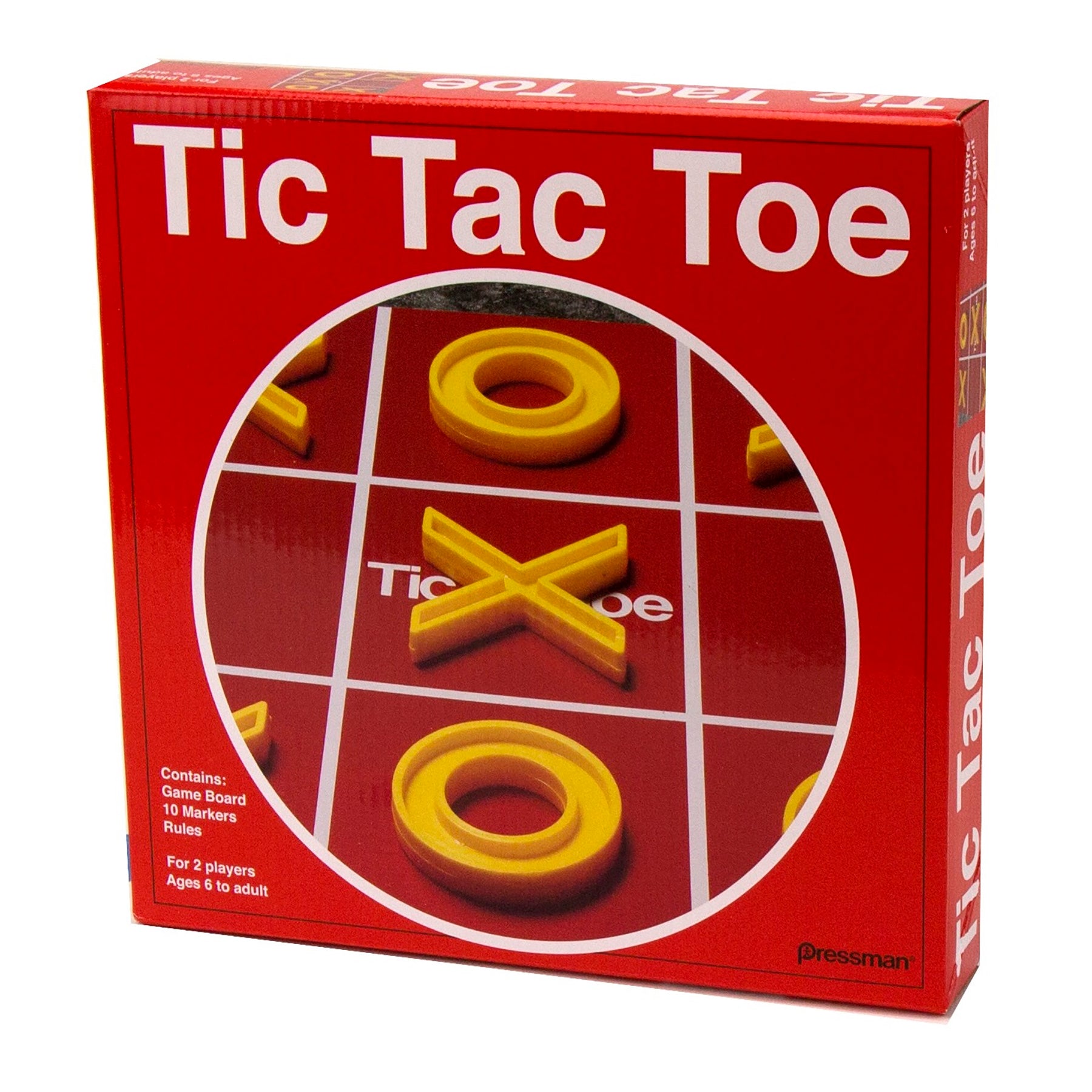 Pressman Tic Tac Toe Classic Board Game, 6-Pack - Image 3